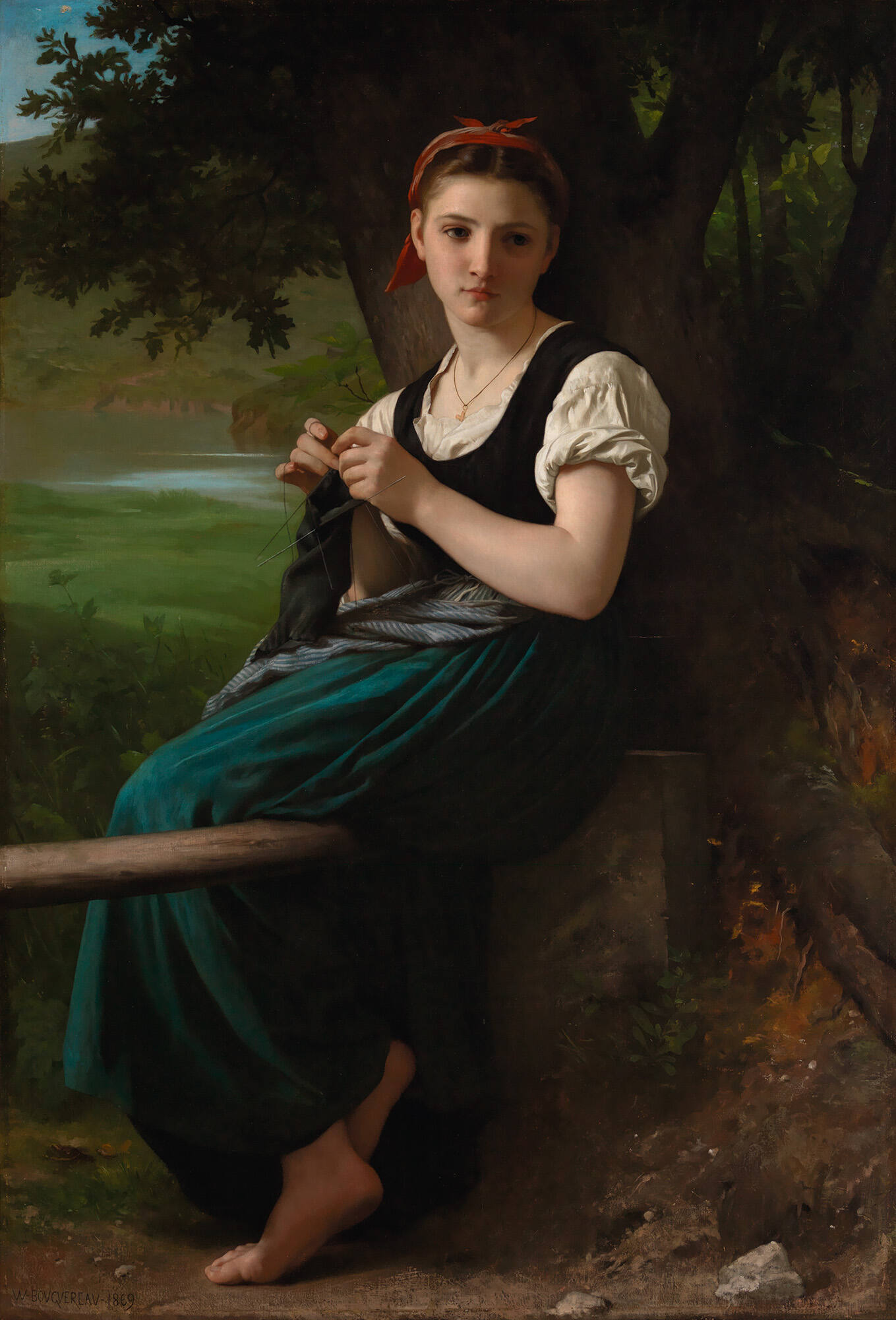 The Knitting Girl