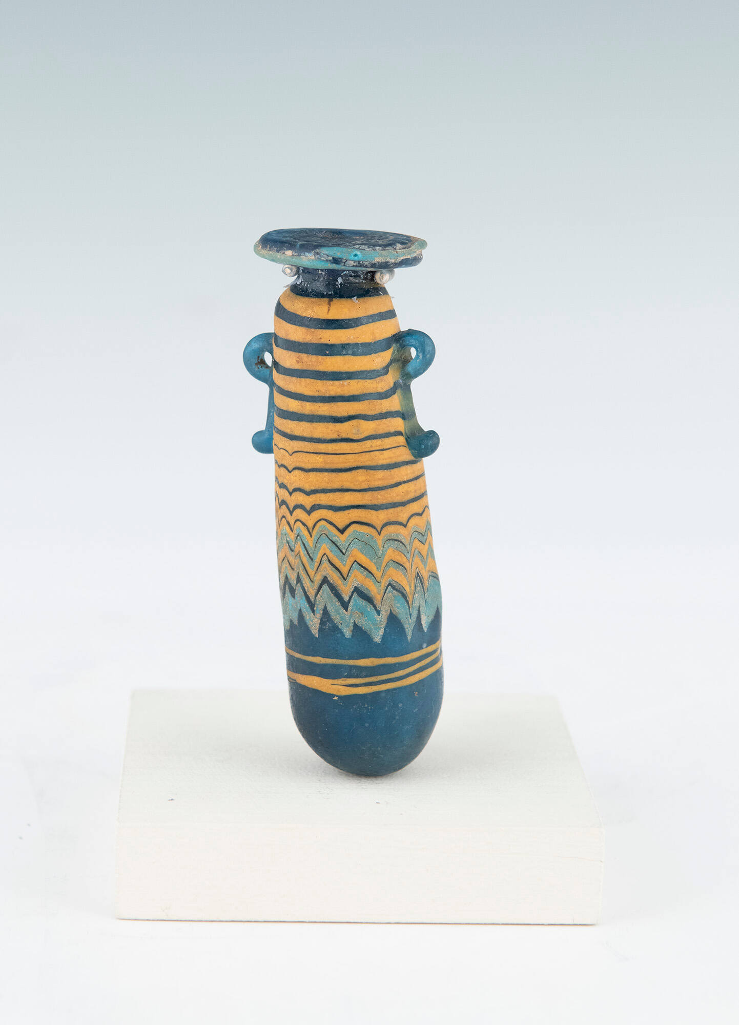 Core-Formed Glass Alabastron (perfume jar)