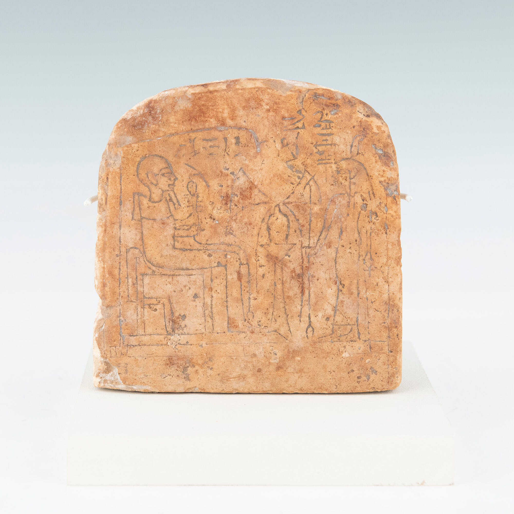 Tablet with Ptah and Maat