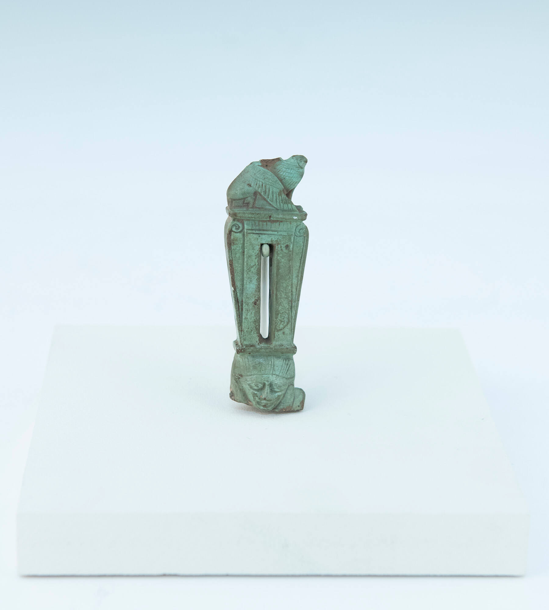 Amulet: Sistrum with Hathor
