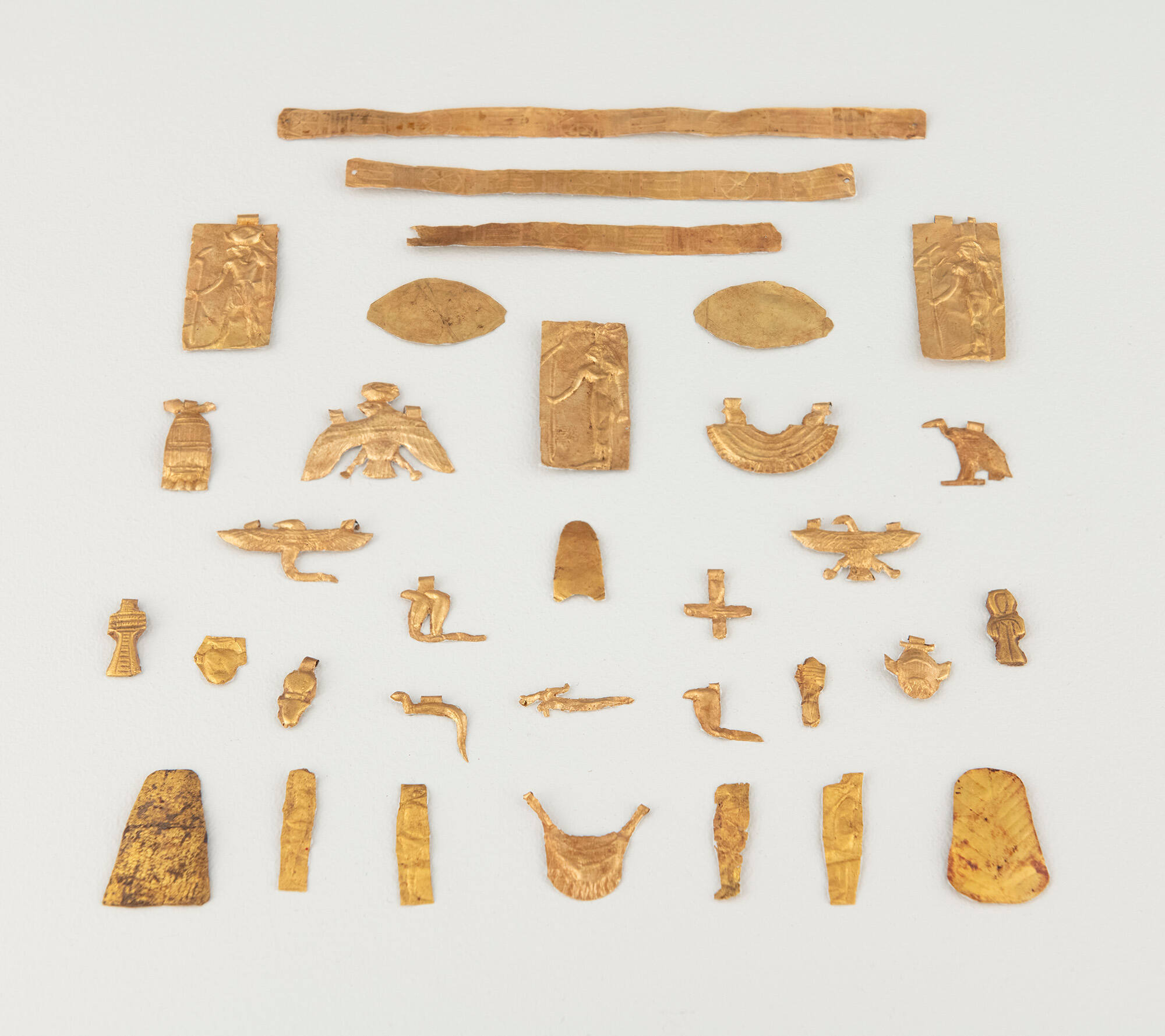 Gold Wrapping Amulets