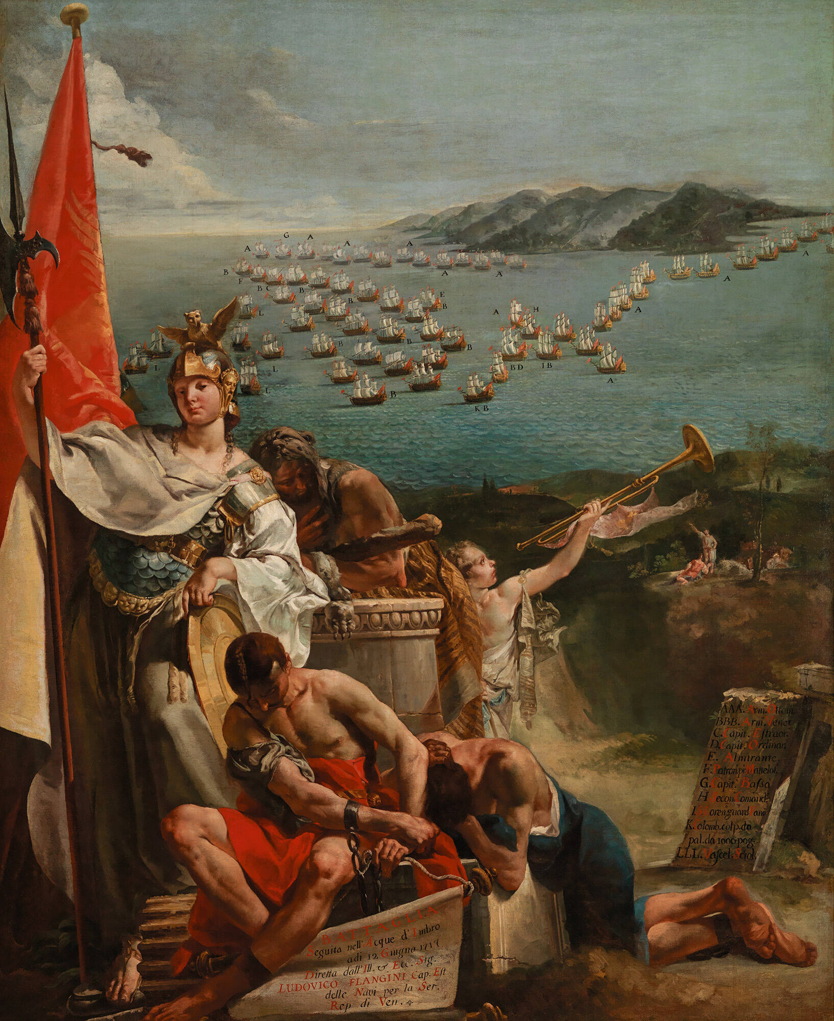 The Battle of Imbros, 1717 (An Allegory of a Naval Victory)
