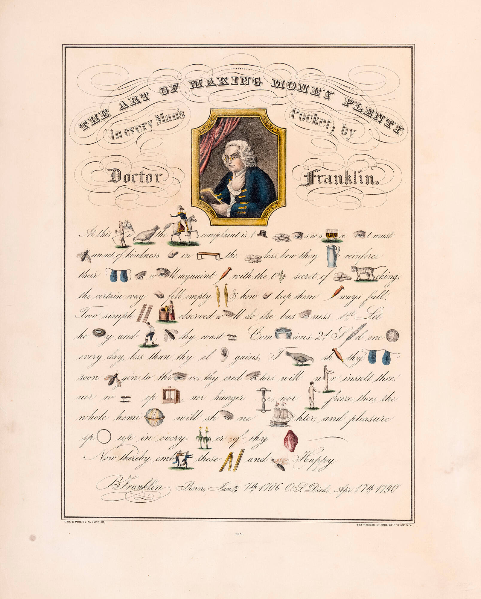 The Art of Making Money Plenty in Every Man's Pocket; by Doctor Franklin