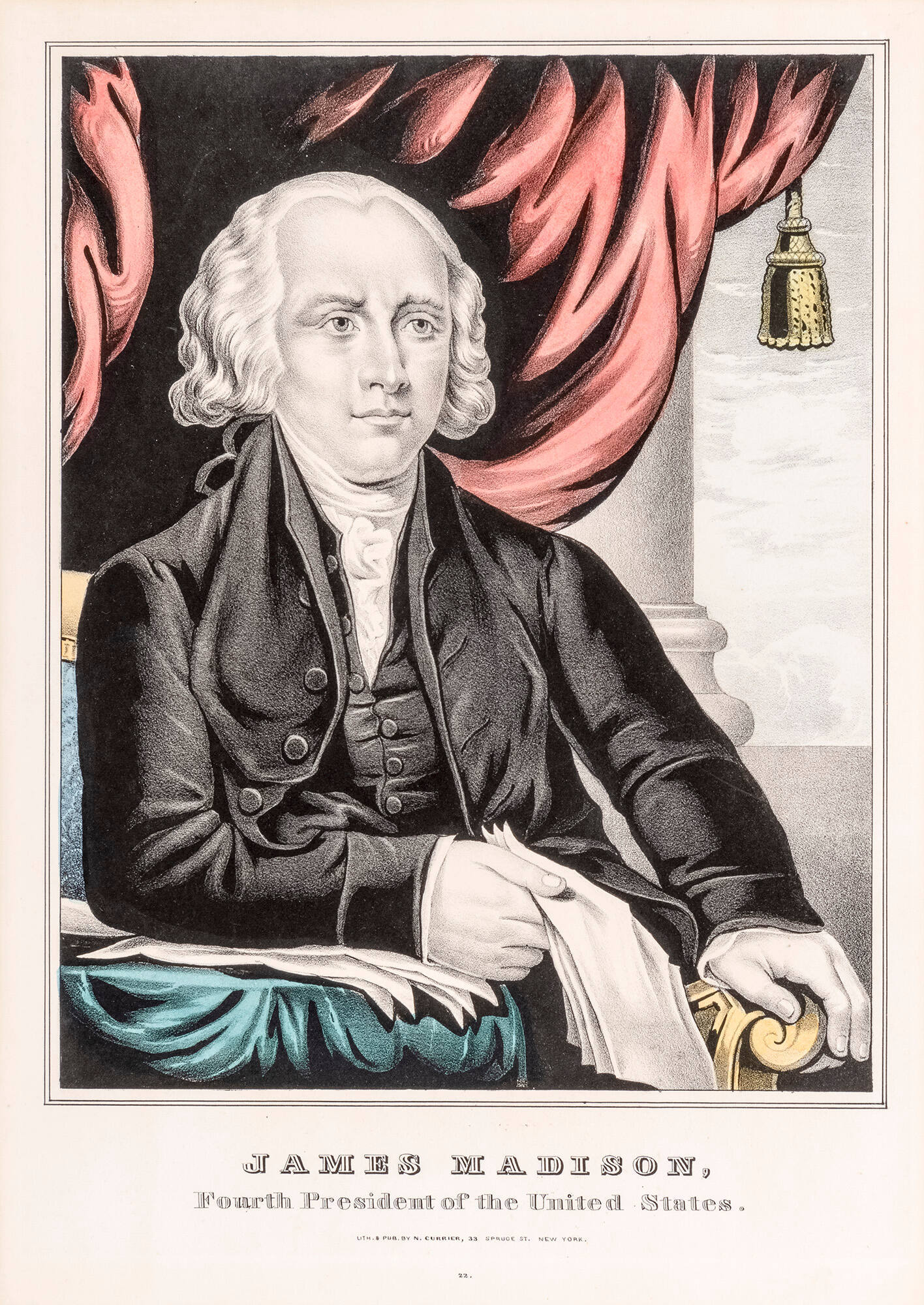 James Madison, Fourth President of the United States
