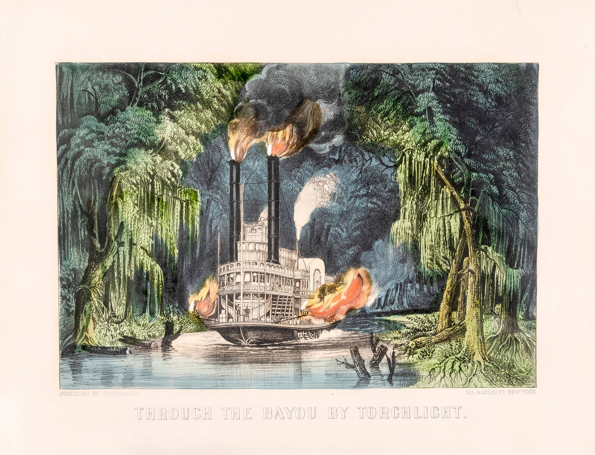 Through the Bayou by Torchlight