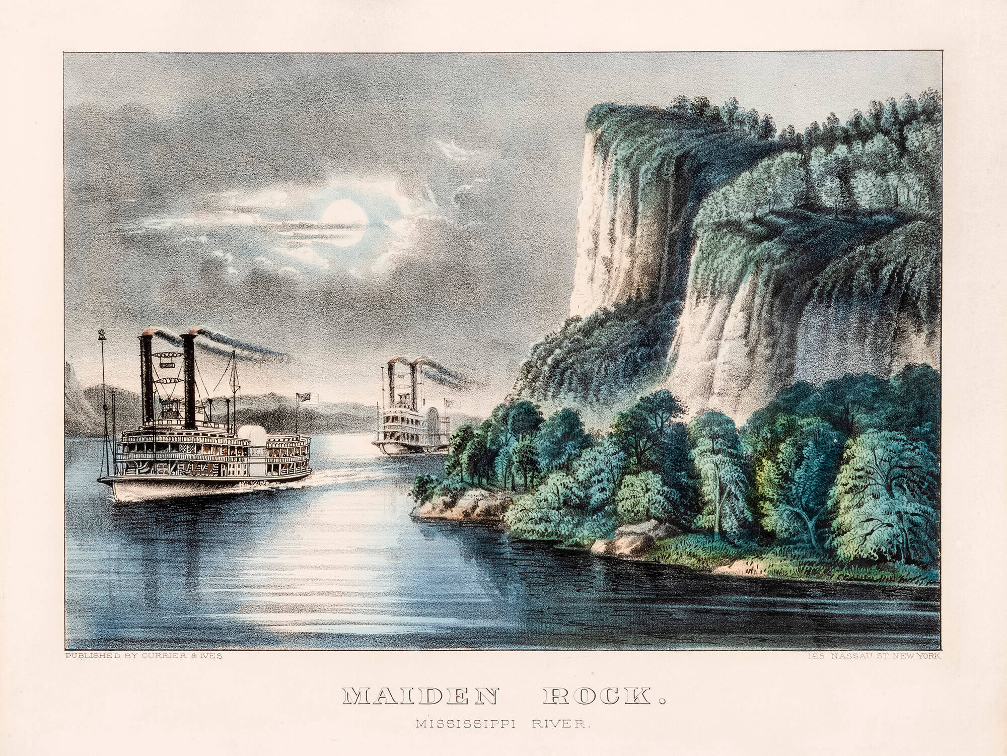 Maiden Rock: Mississippi River