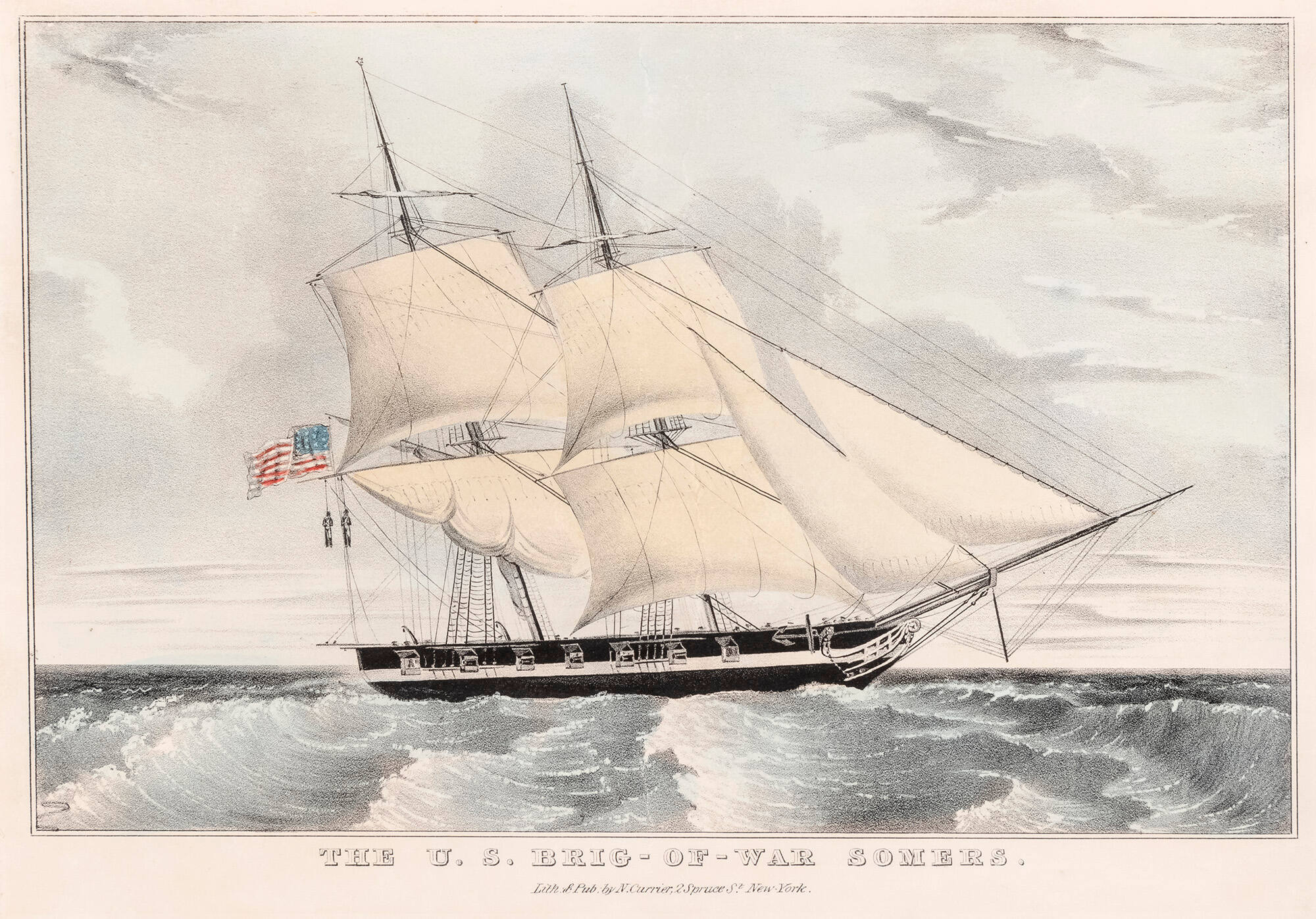 The U.S. Brig-of-War Somers