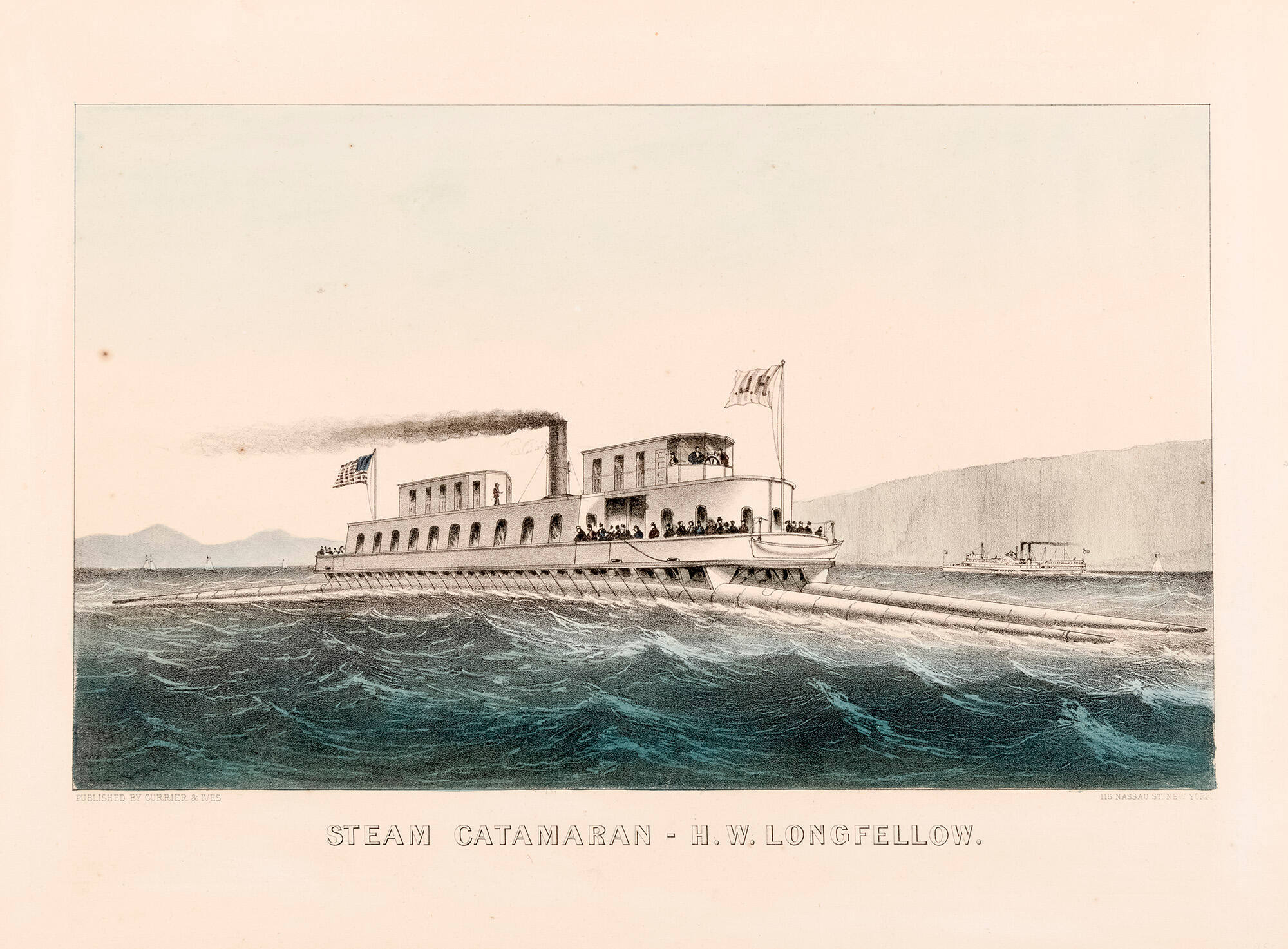 Steam Catamaran - H. W. Longfellow
