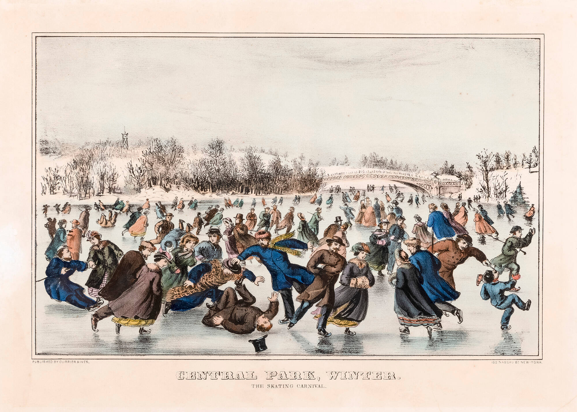 Central Park, Winter: The Skating Carnival
