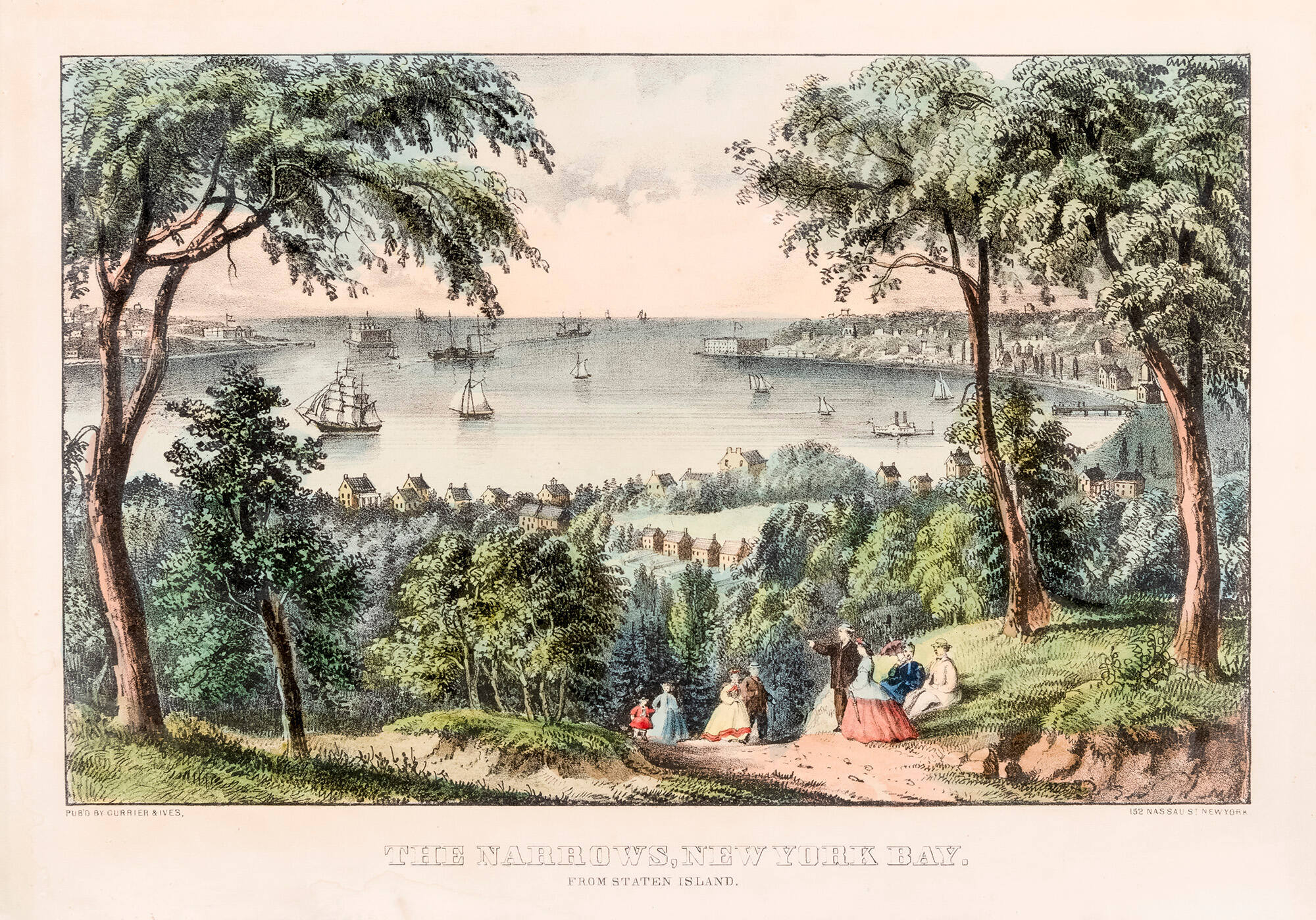 The Narrows, New York Bay: From Staten Island