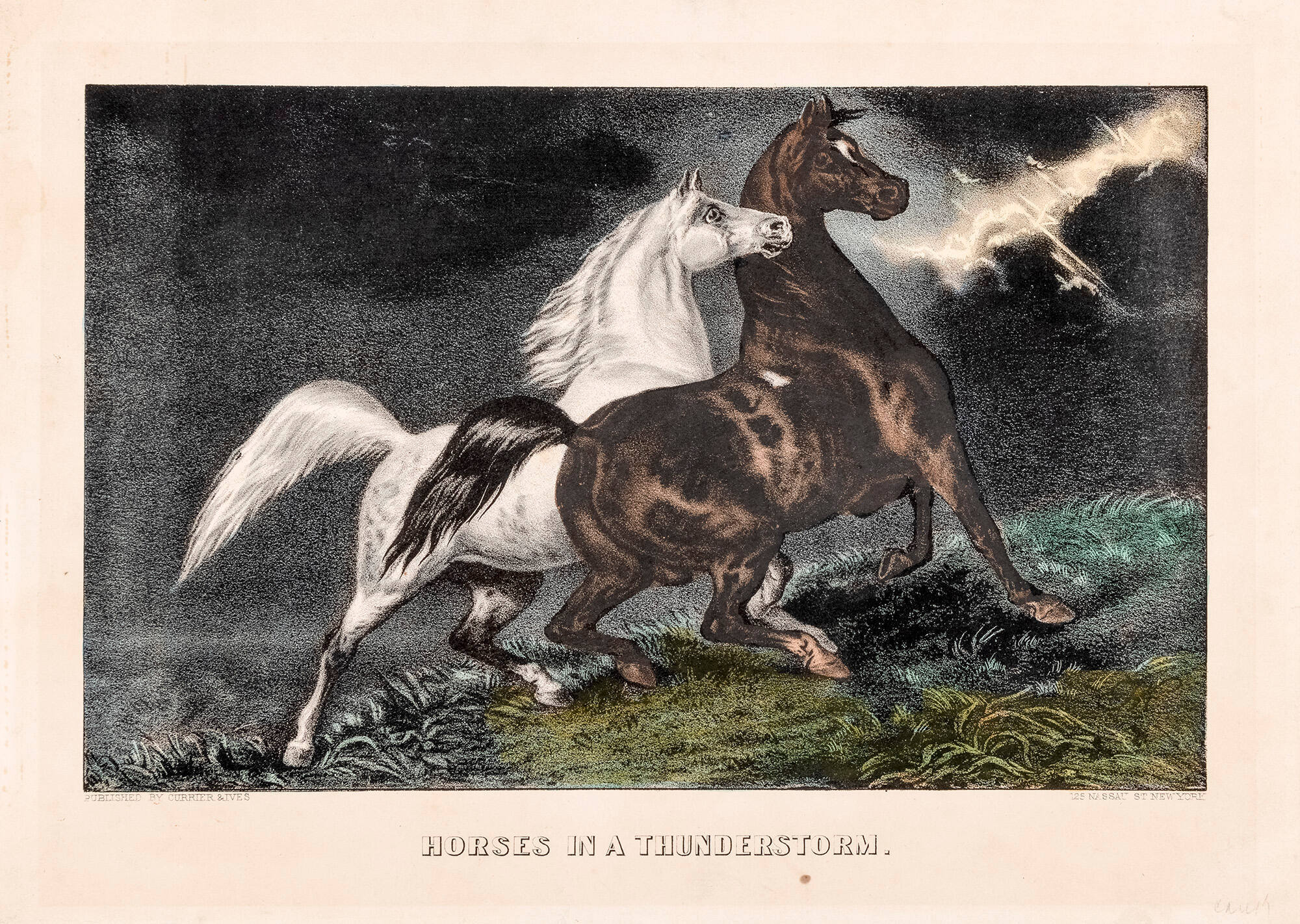 Horses in a Thunderstorm