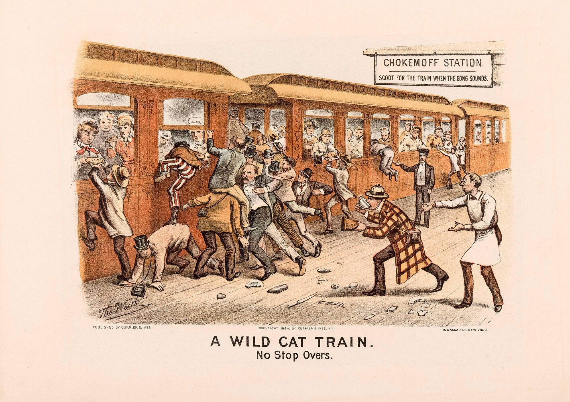 A Wild Cat Train: No Stop Overs