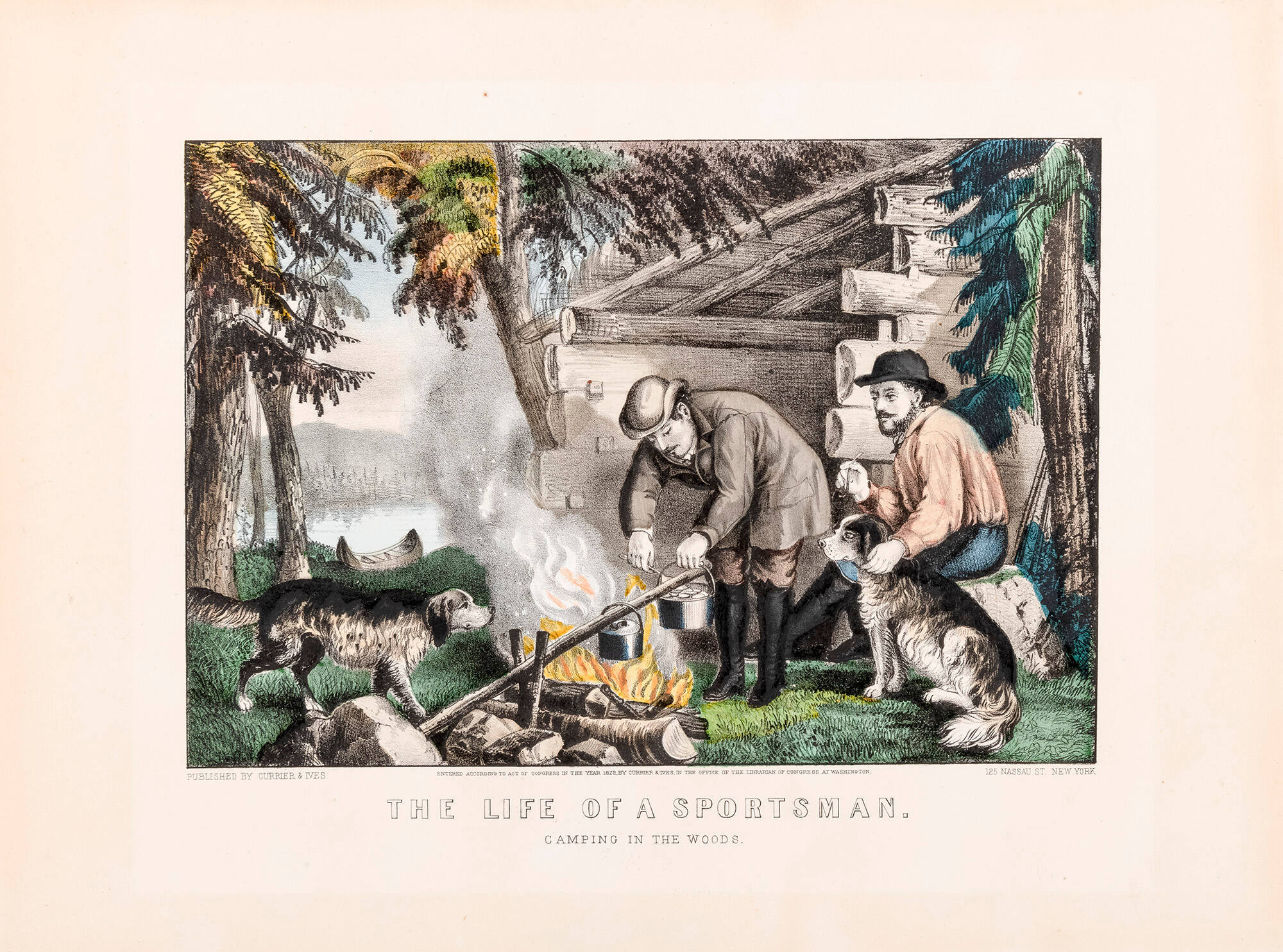 The Life of a Sportsman: Camping in the Woods