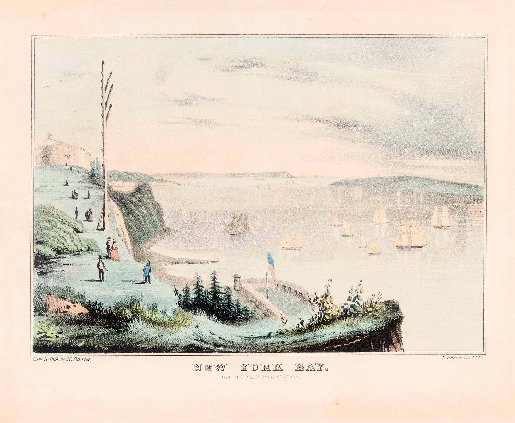 New York Bay: From the Telegraph Station