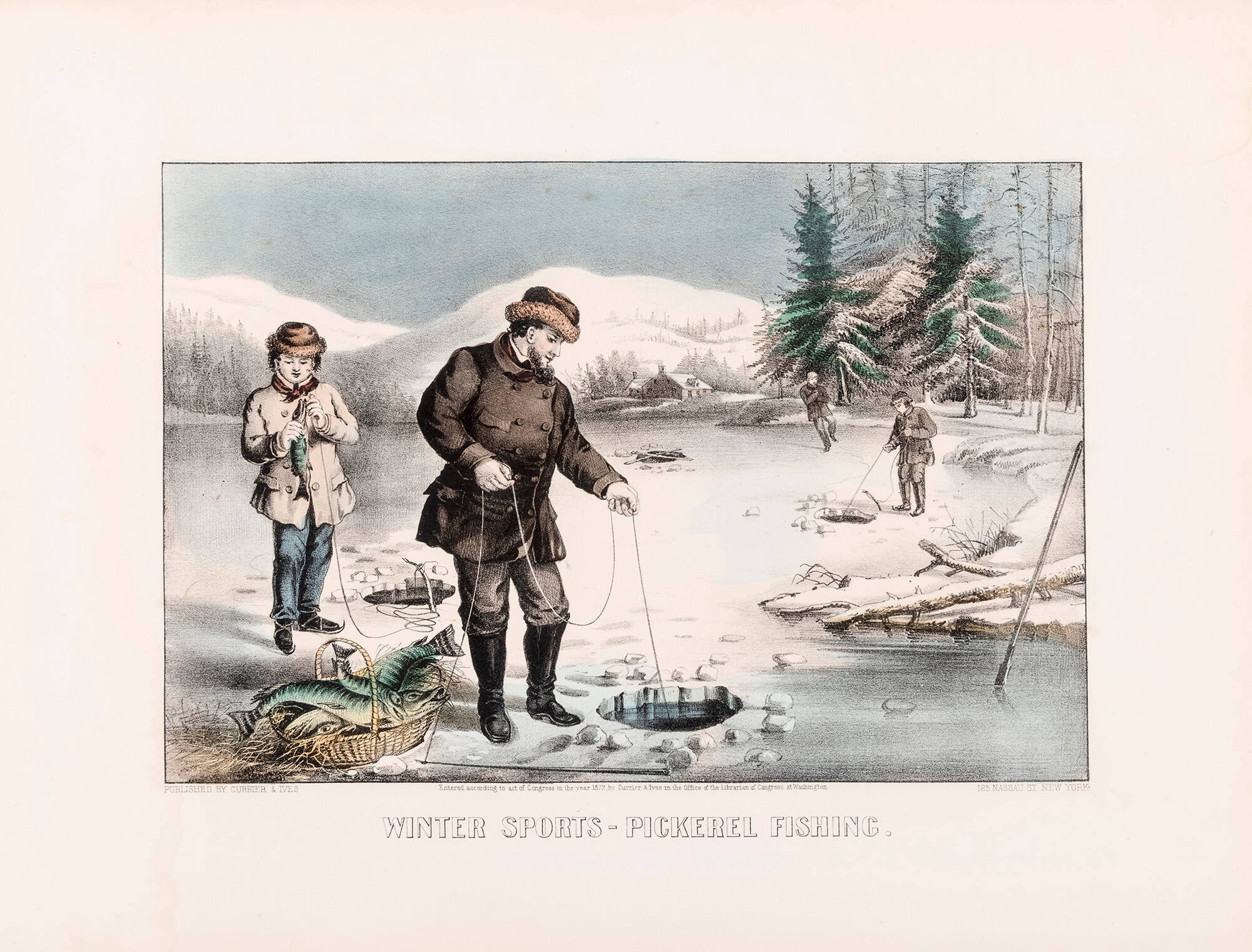 Winter Sports - Pickerel Fishing