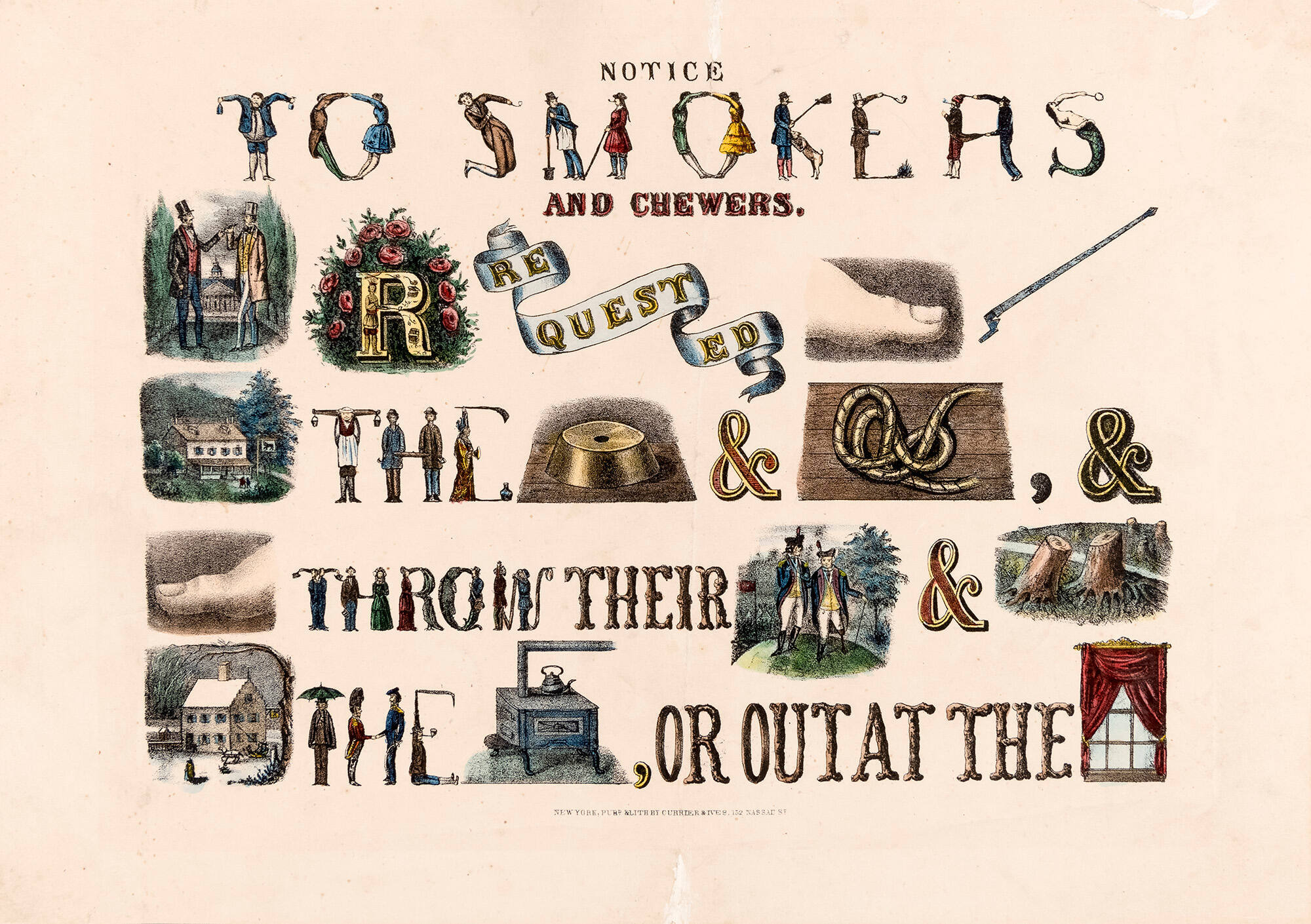 Notice to Smokers and Chewers