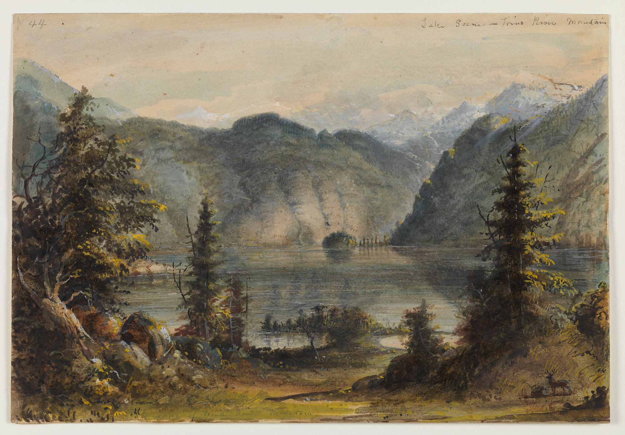 Lake Scene – Wind River Mountains