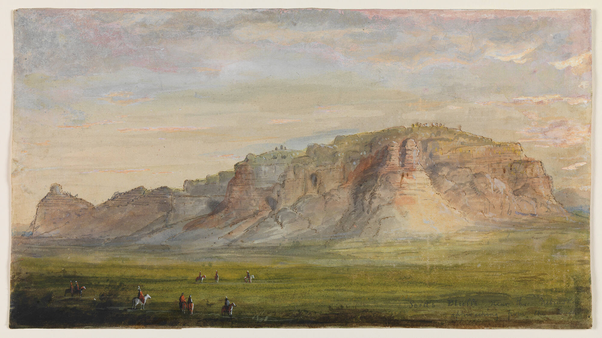 Scotts Bluffs Near the Nebraska