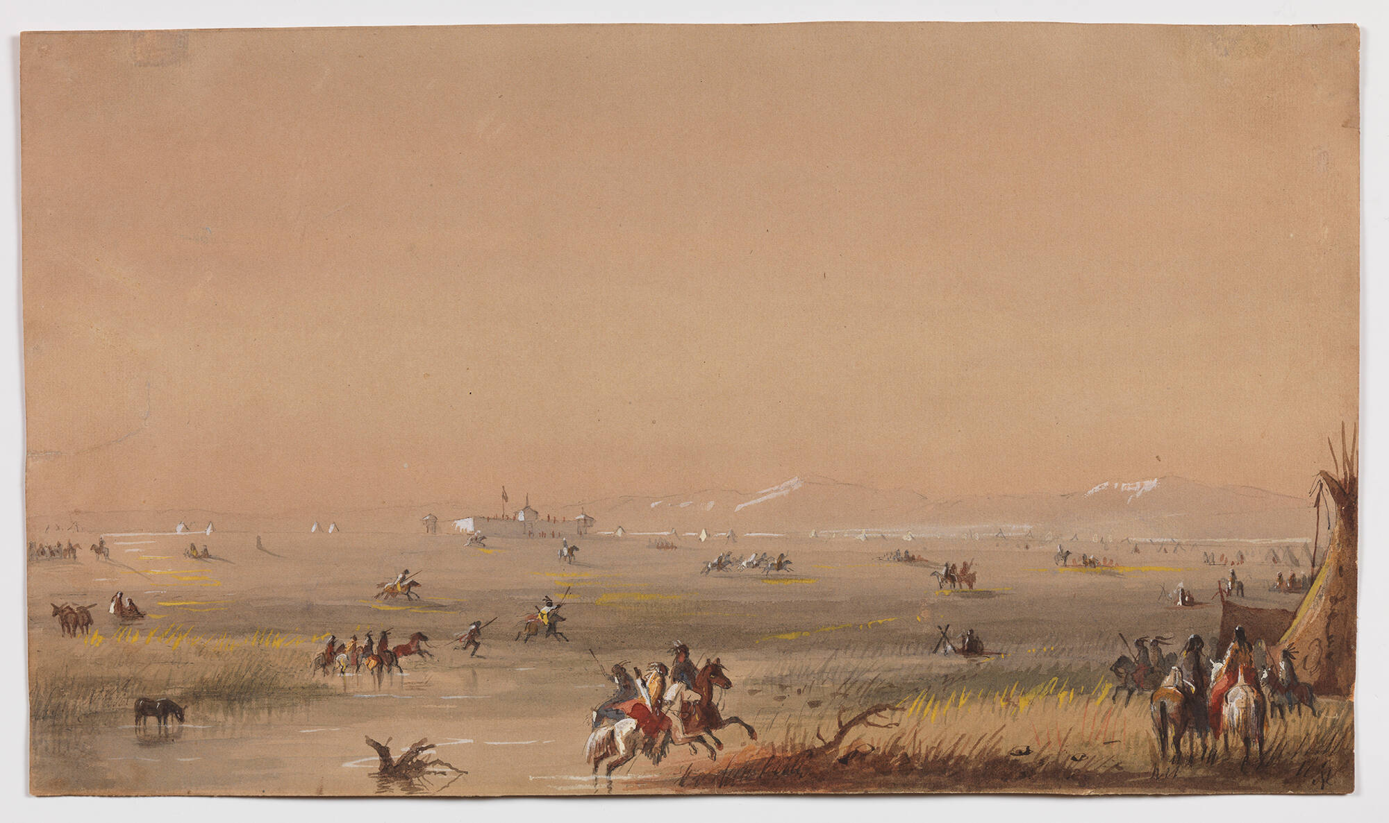 Scene Near Fort Laramie