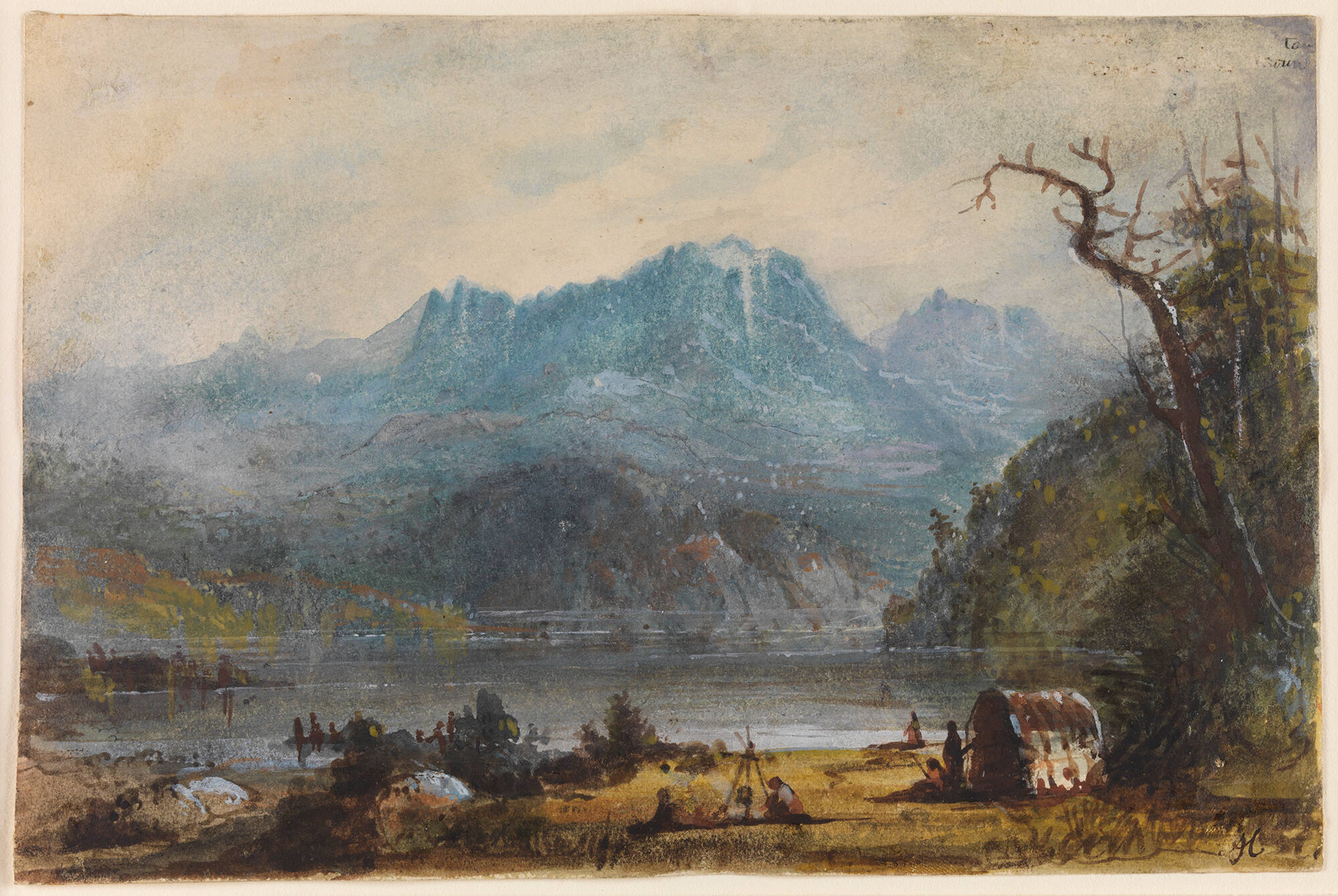 Lake Scene – Wind River Mountains