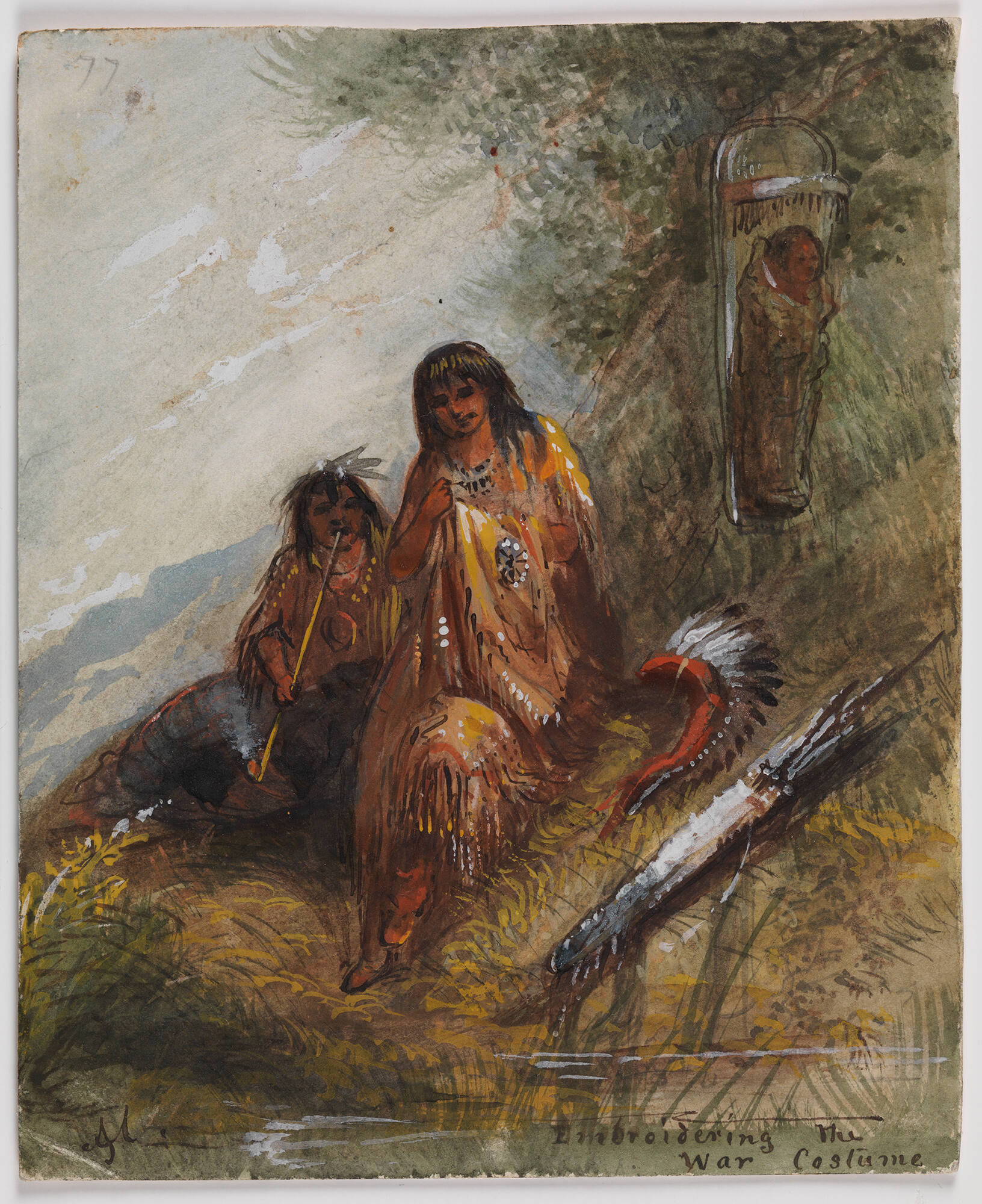 Embroidering the War Costume