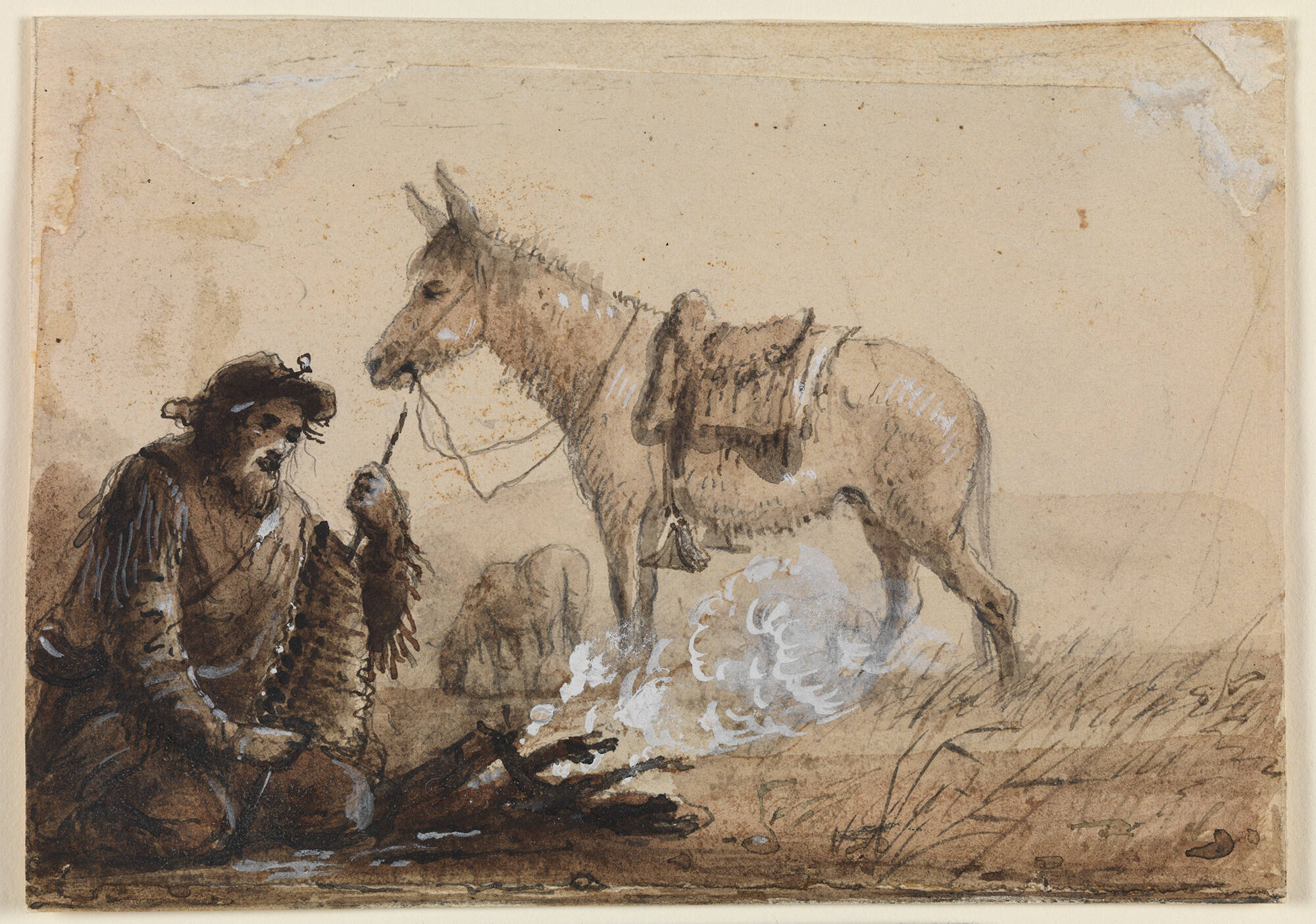 François Preparing Supper