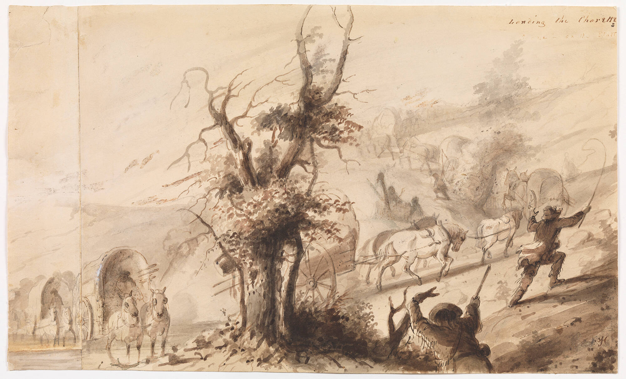 Landing of the Charrettes