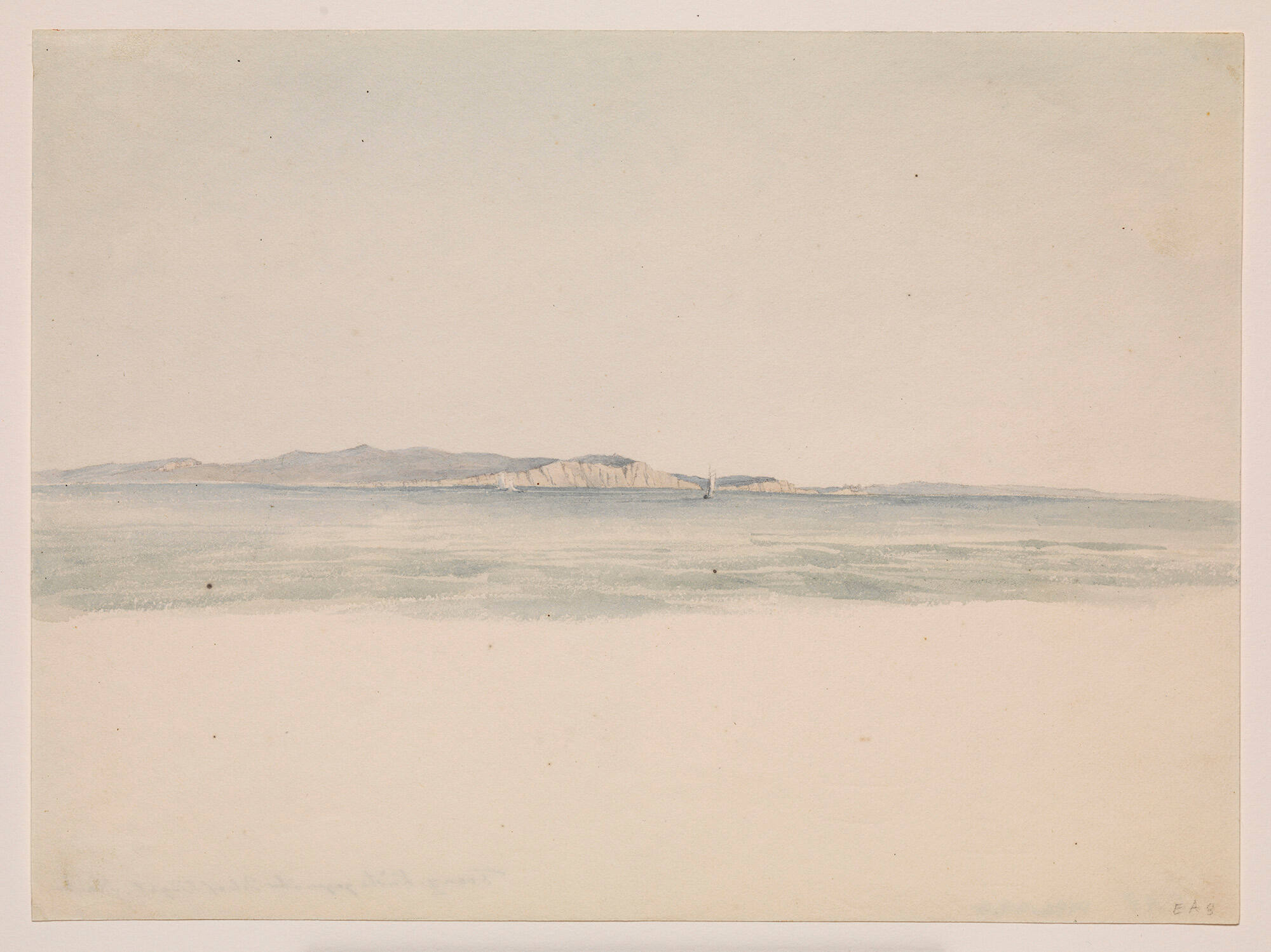 French Coast Opposite the Isle of Wight