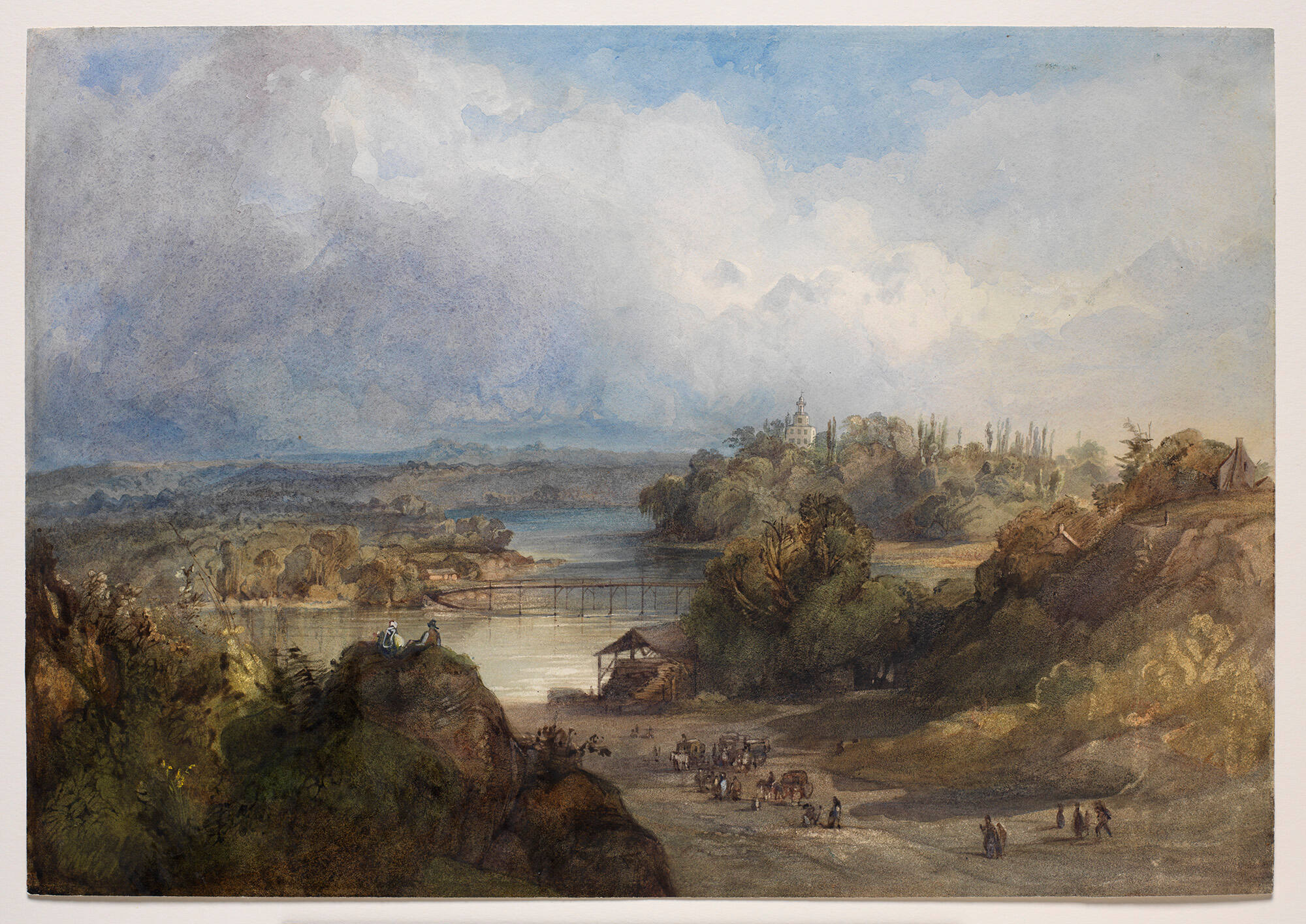 View on the Delaware near Bordentown