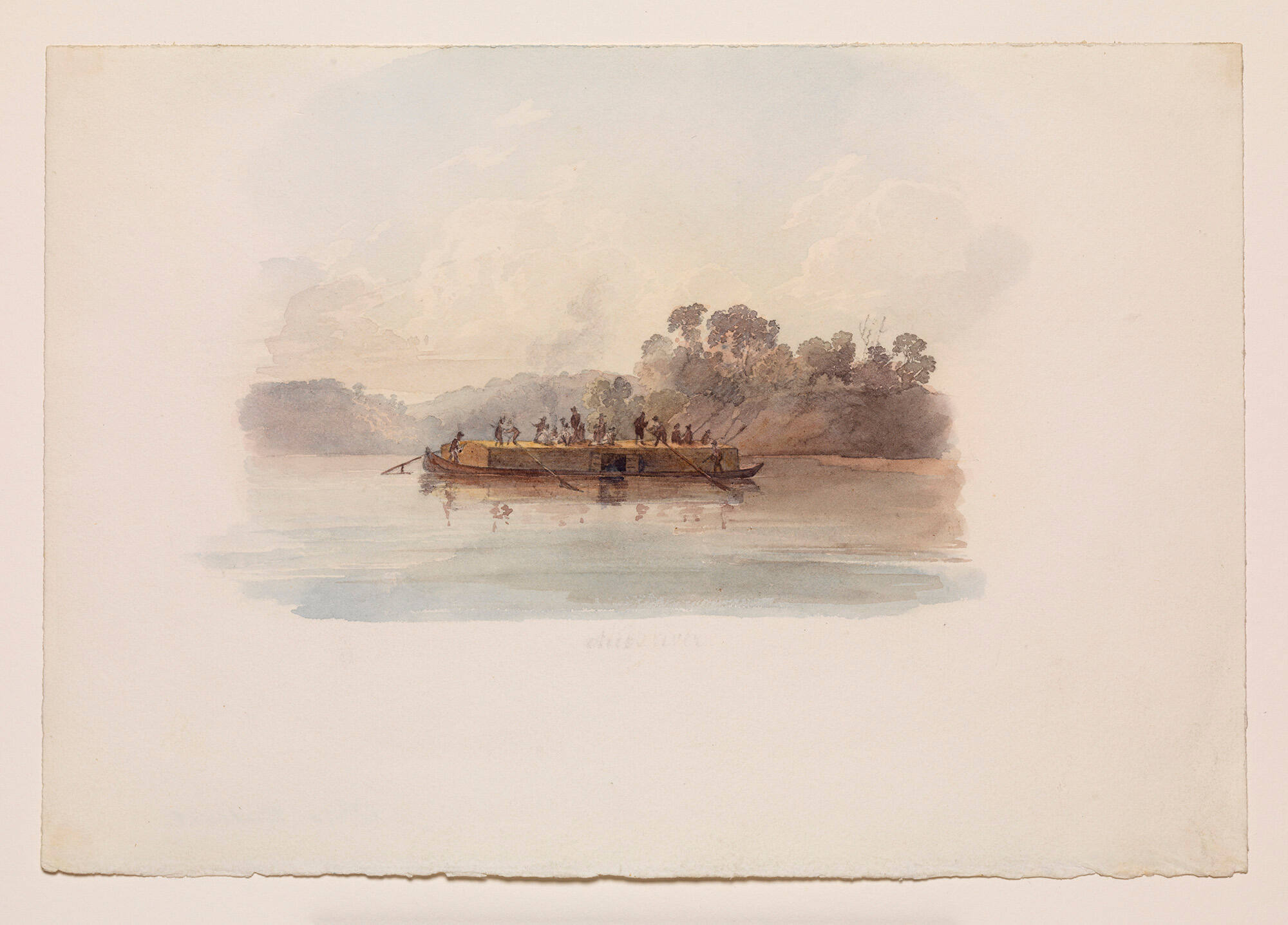 Ohio-Mississippi River Keelboat