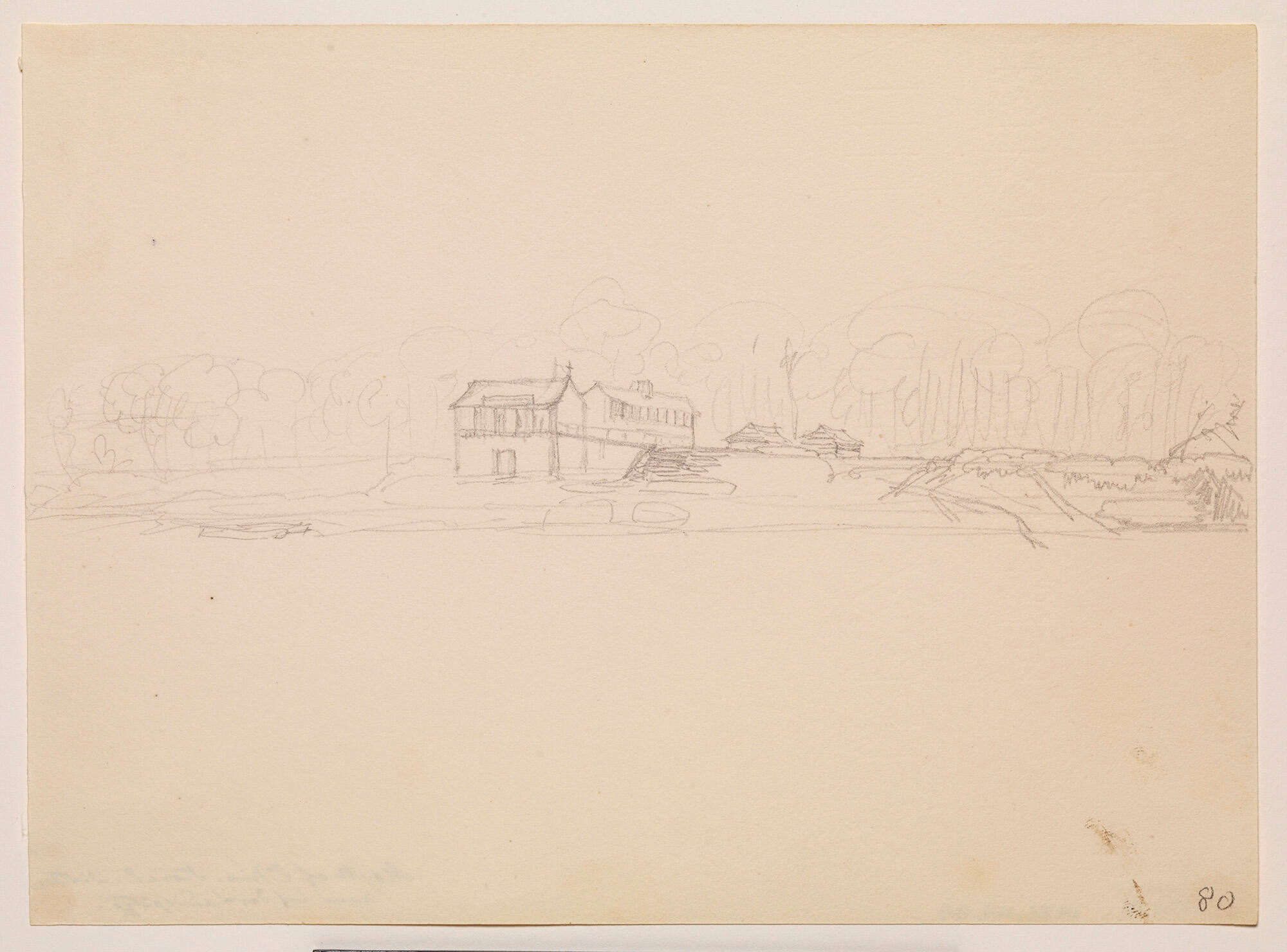 Mouth of the Ohio: Store and Tavern on Tip of Land