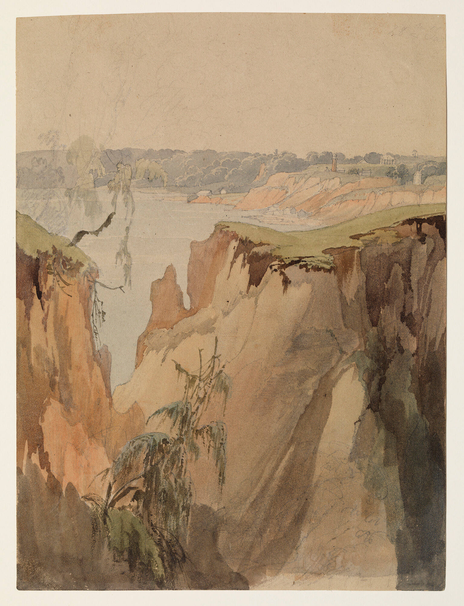 Lighthouse near Natchez on the Mississippi