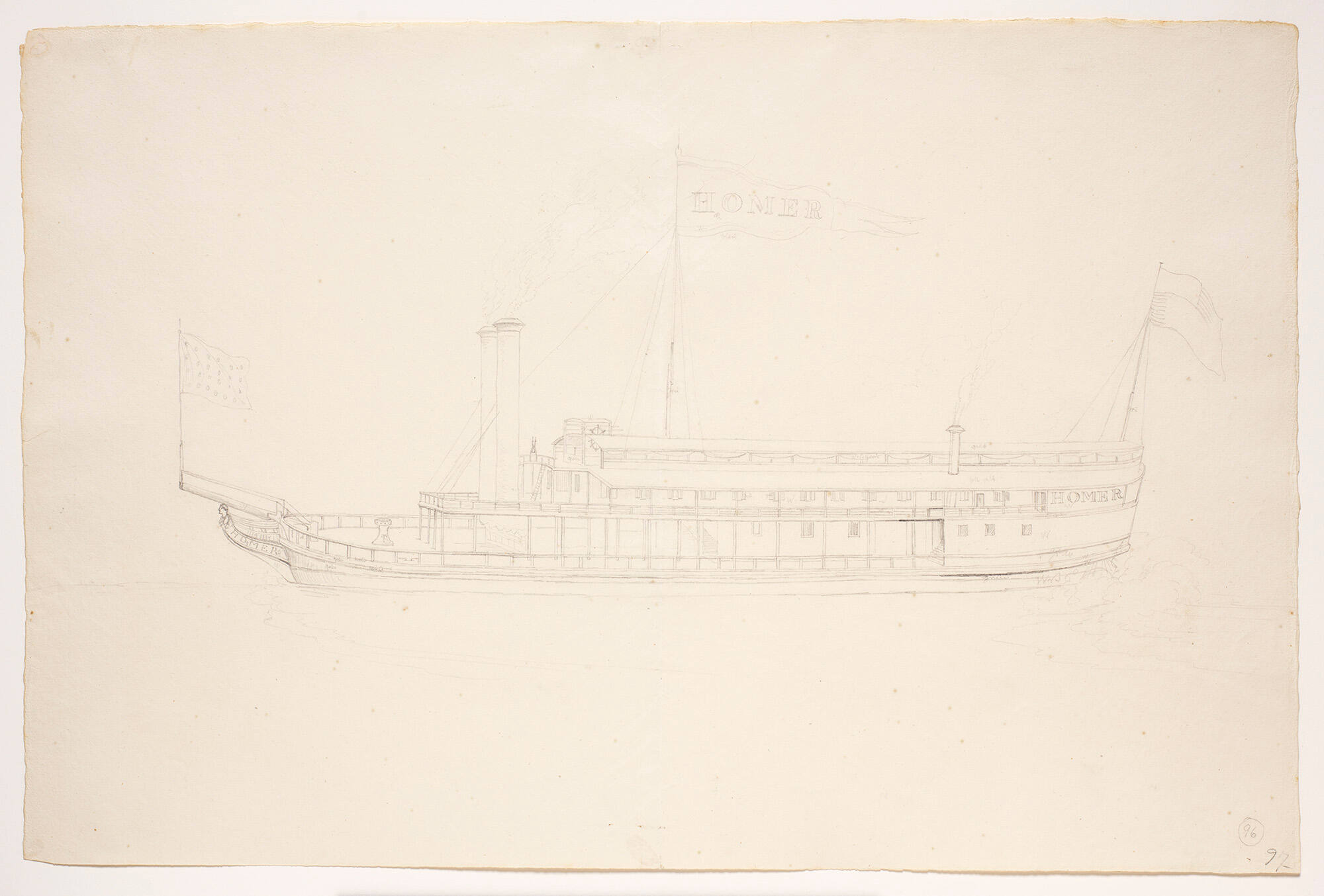 Mississippi Steamboat Homer