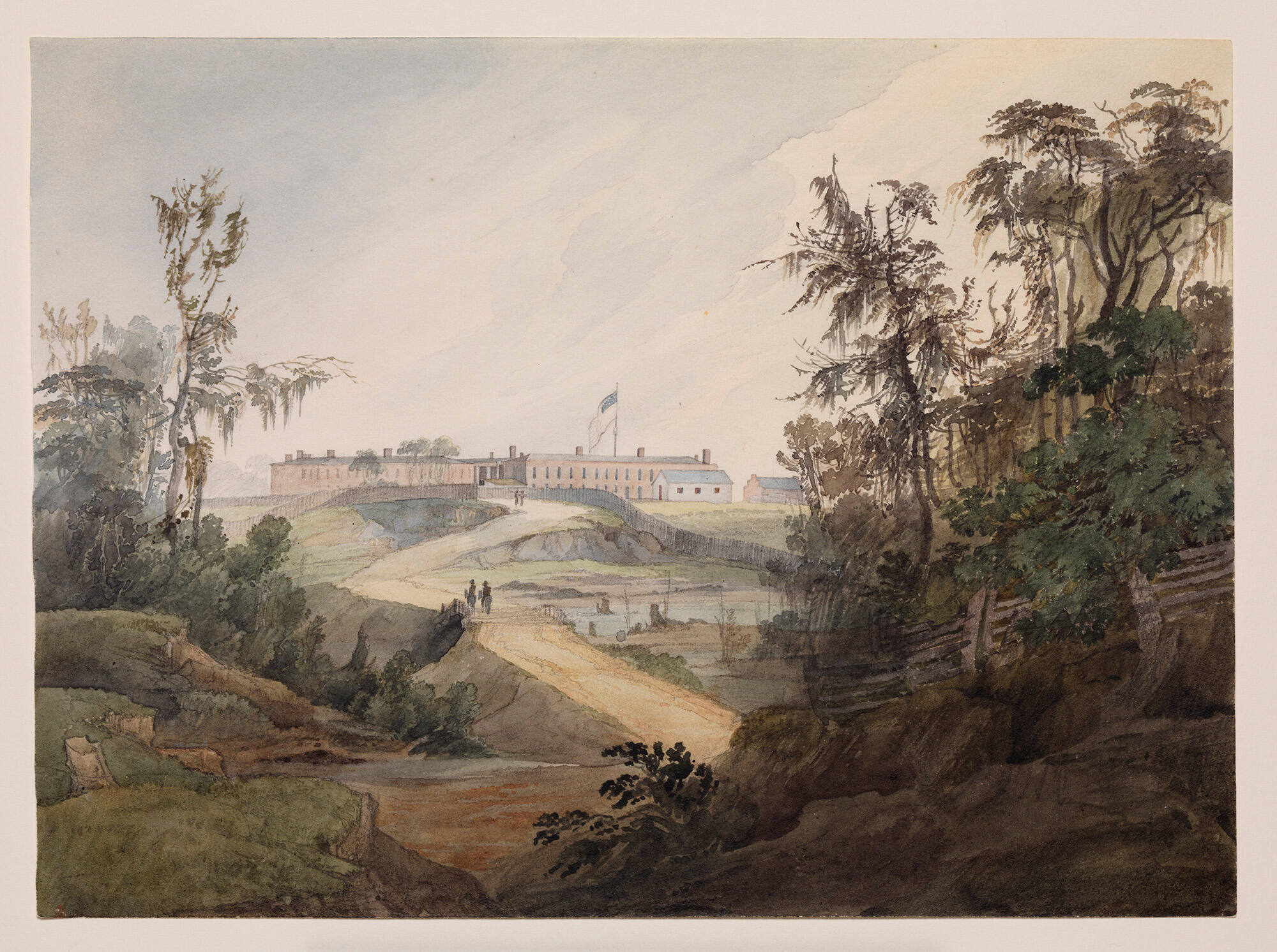 Military Barracks at Baton Rouge