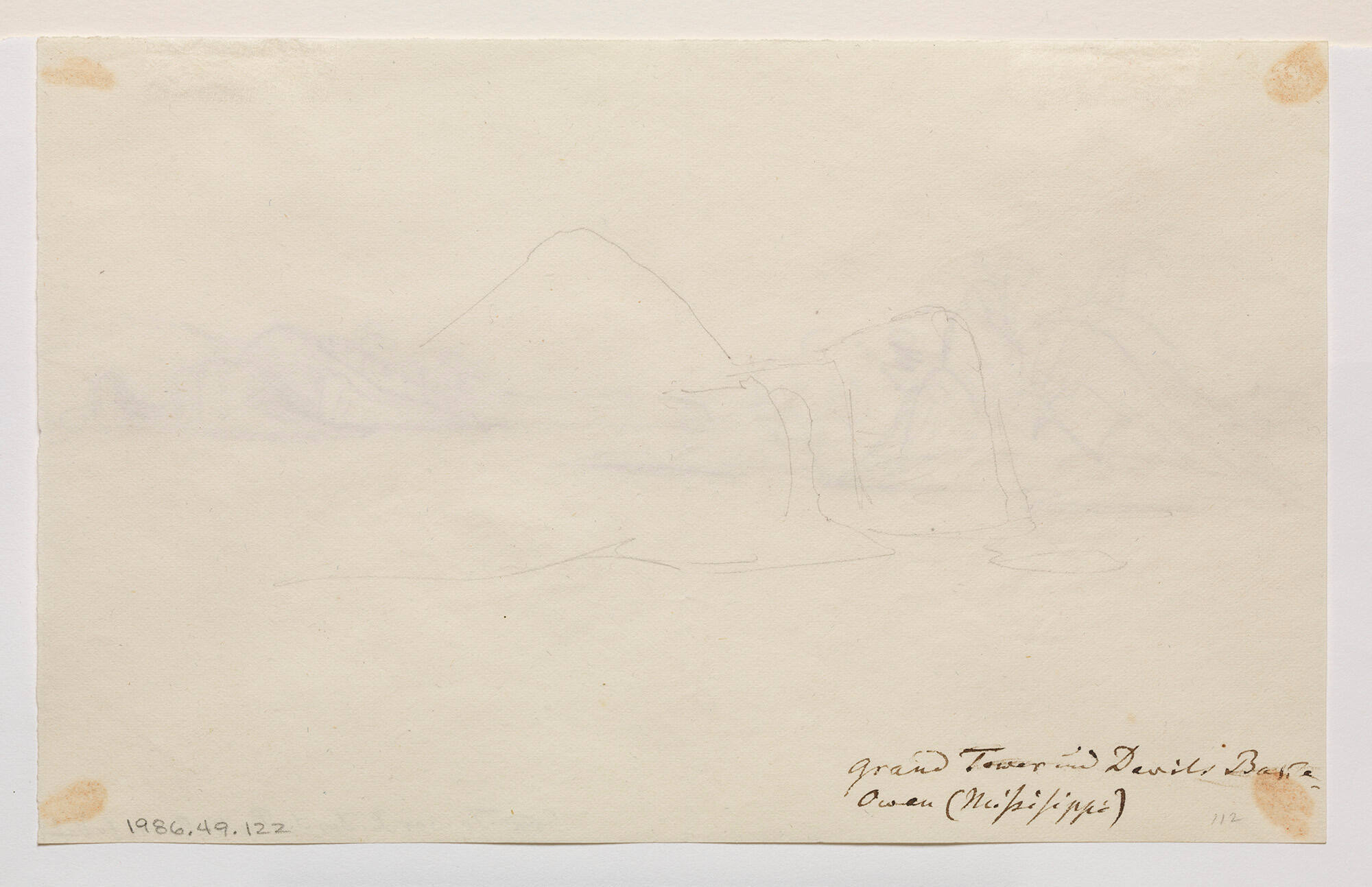 Untitled (sketch of rolling hills)