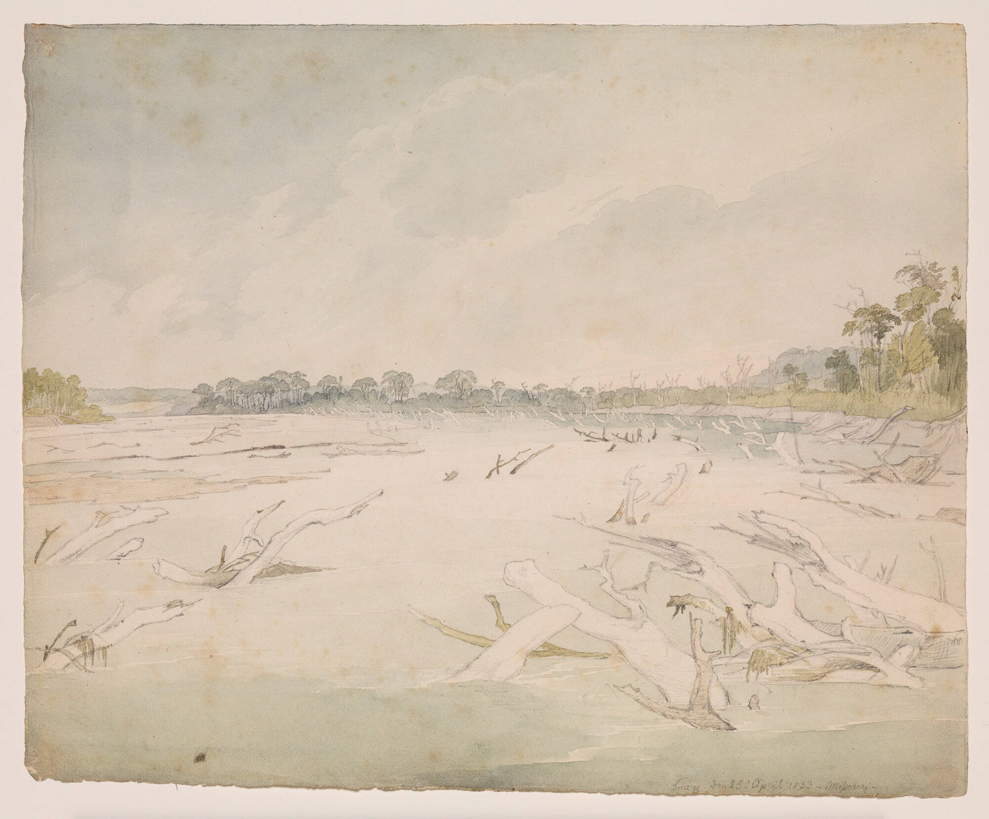 Snags on the Missouri