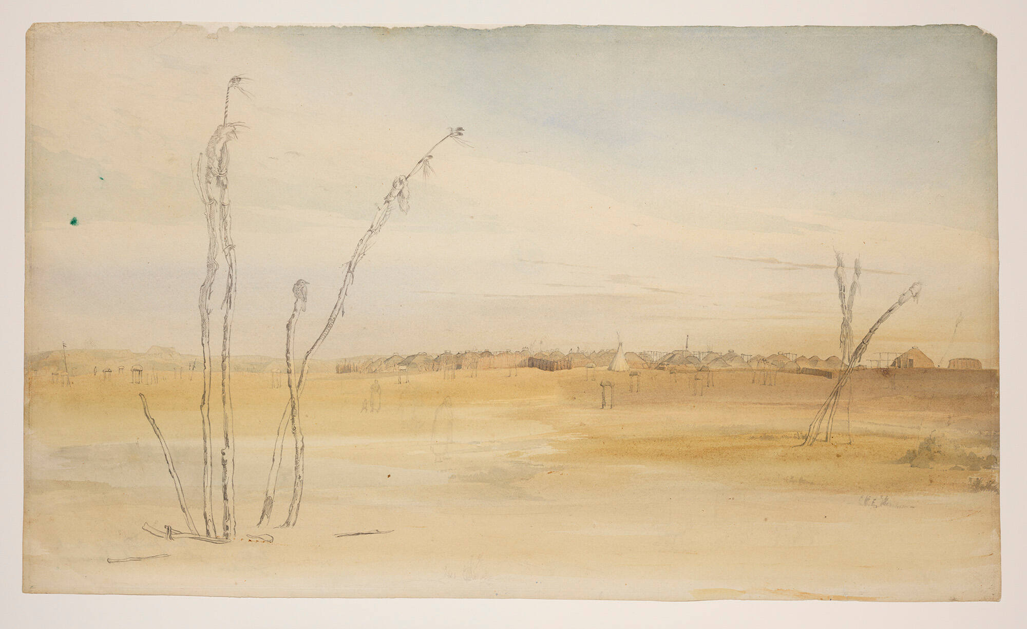 Mih-Tutta-Hangkusch, Mandan Village