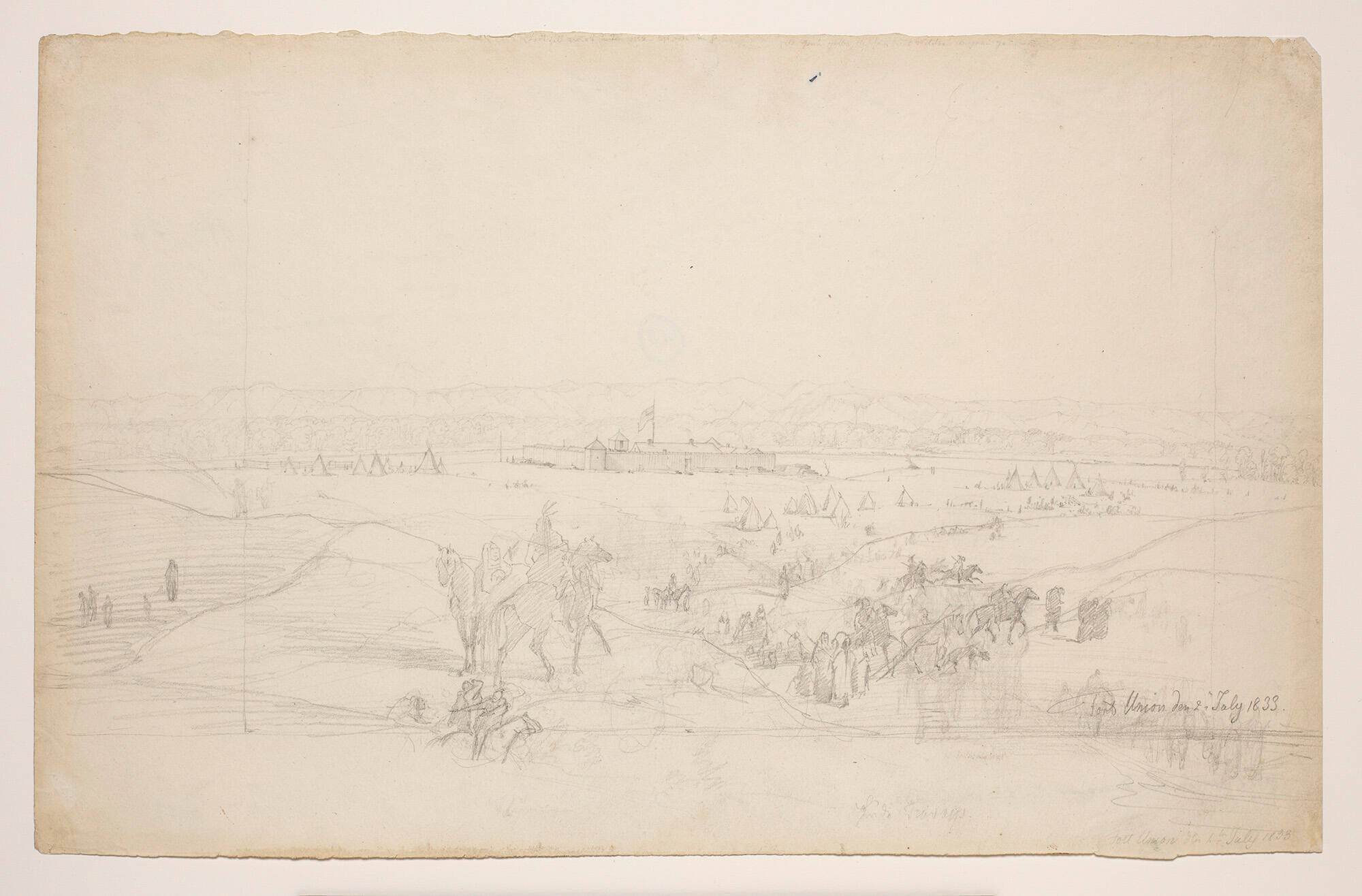 Fort Union at the Mouth of the Yellowstone River