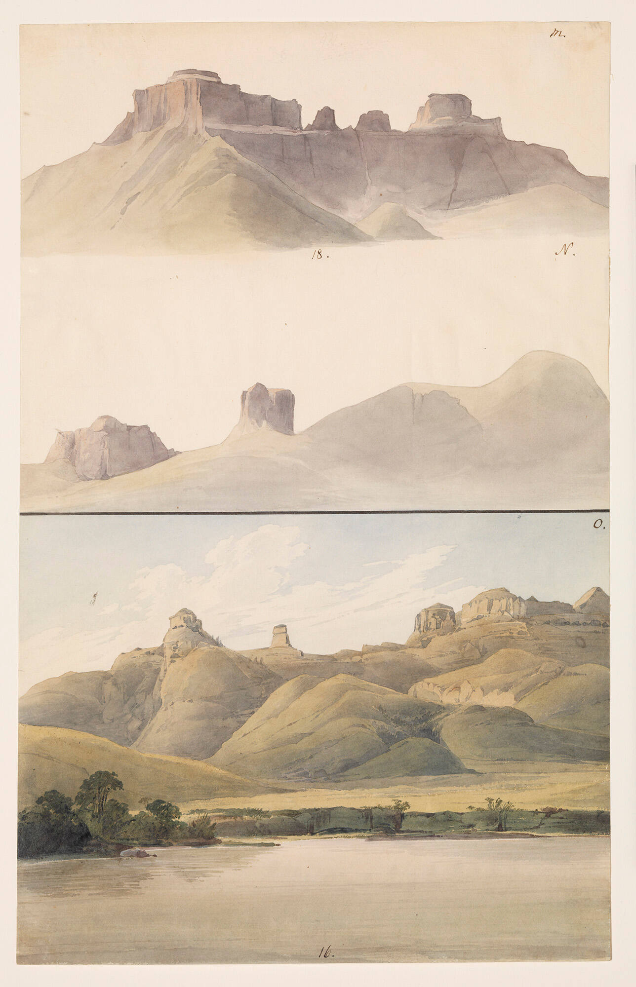 Unusual Formations on the Upper Missouri