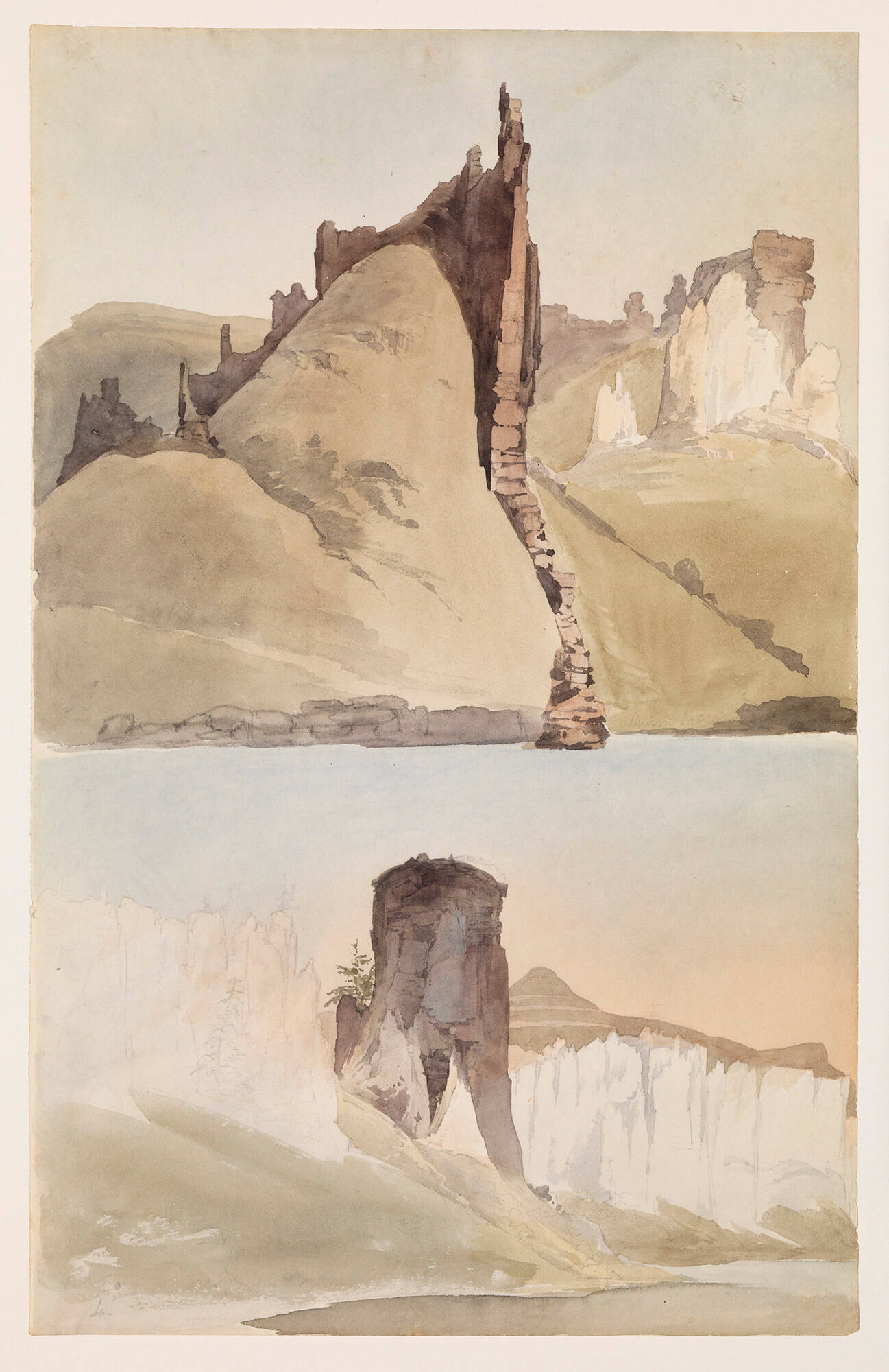 Remarkable Elevations on the Banks of the Missouri