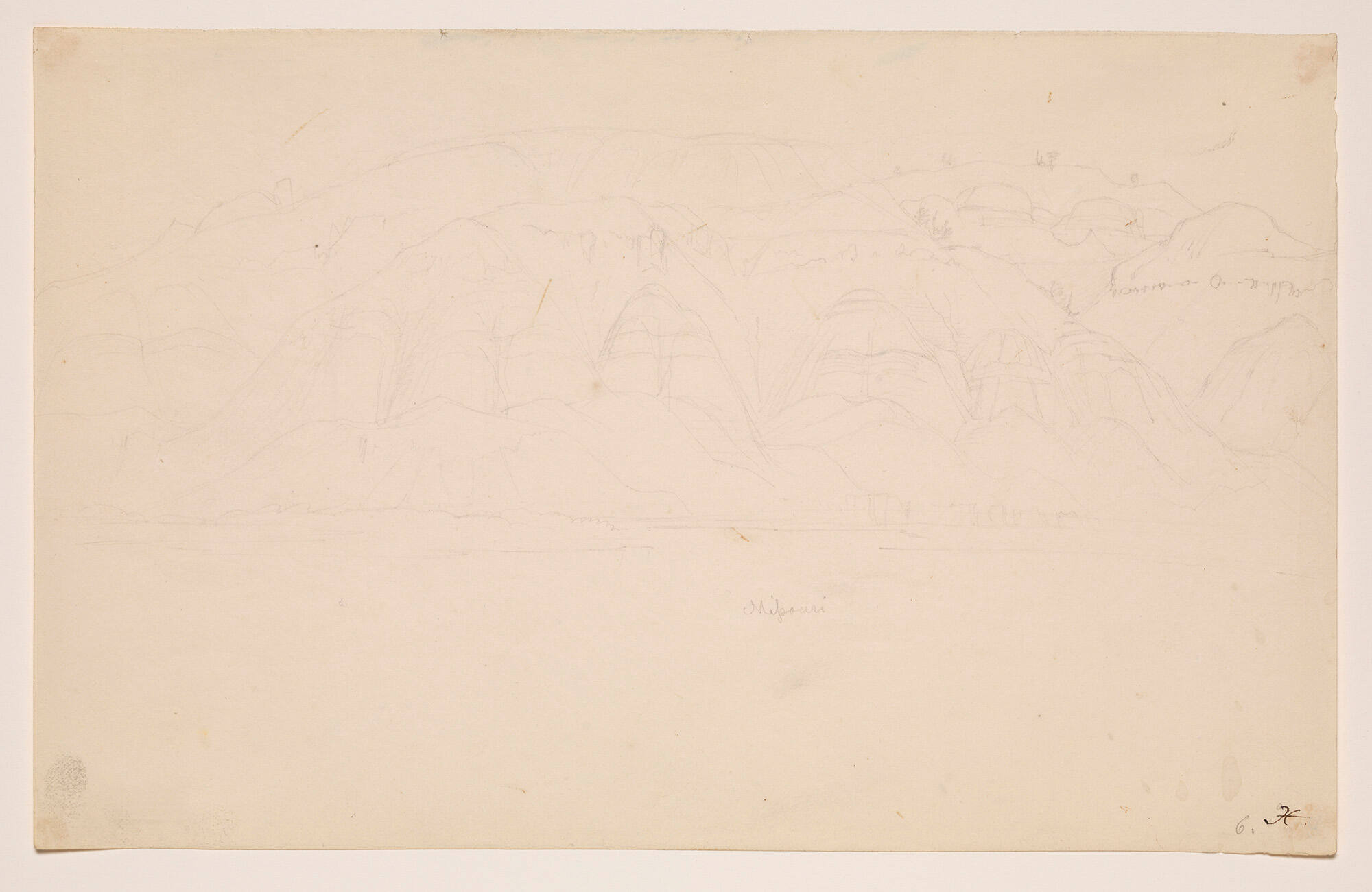 Unusual Elevations on the Banks of the Missouri