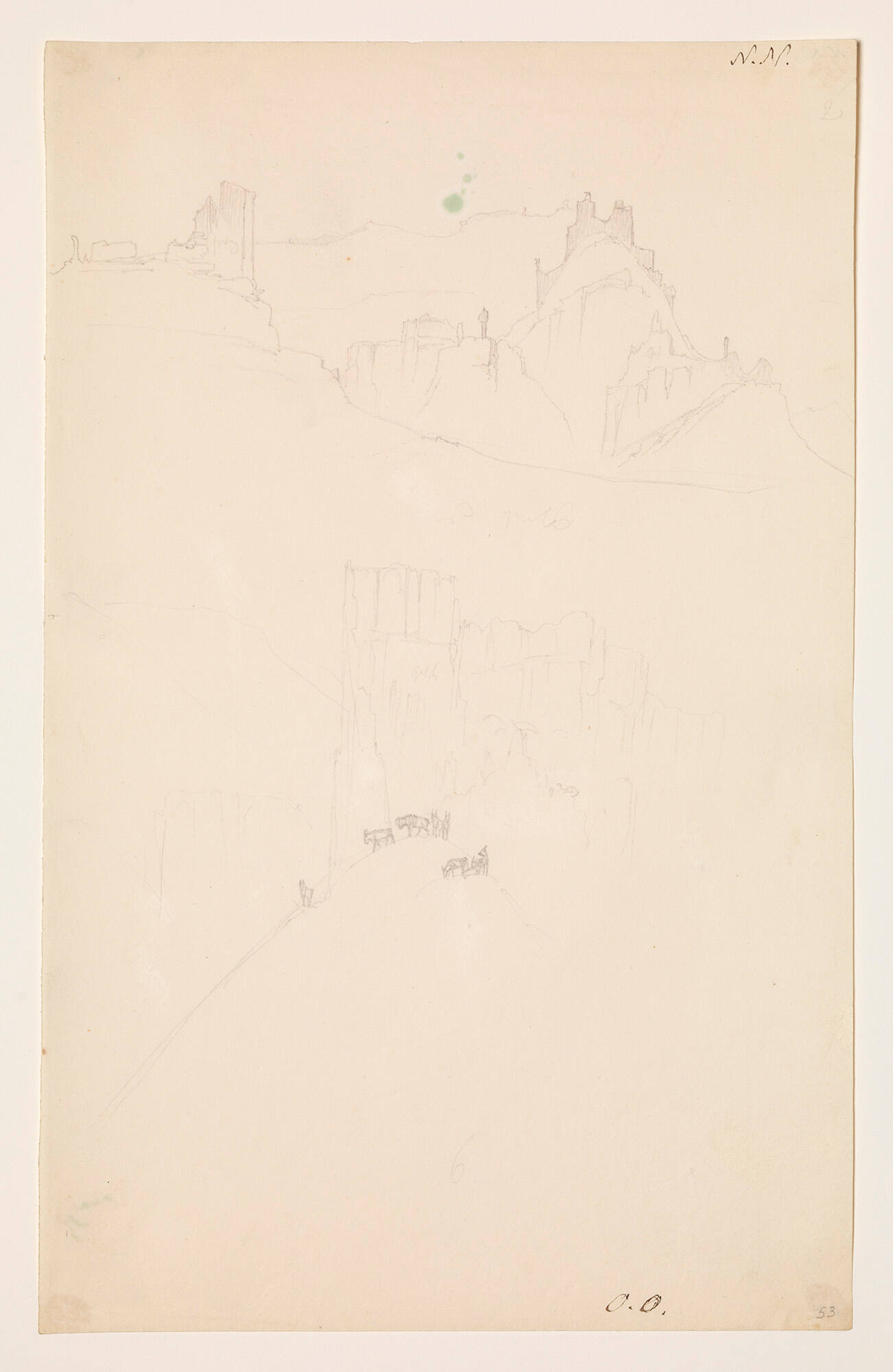 Strange Sandstone Formations on the Upper Missouri