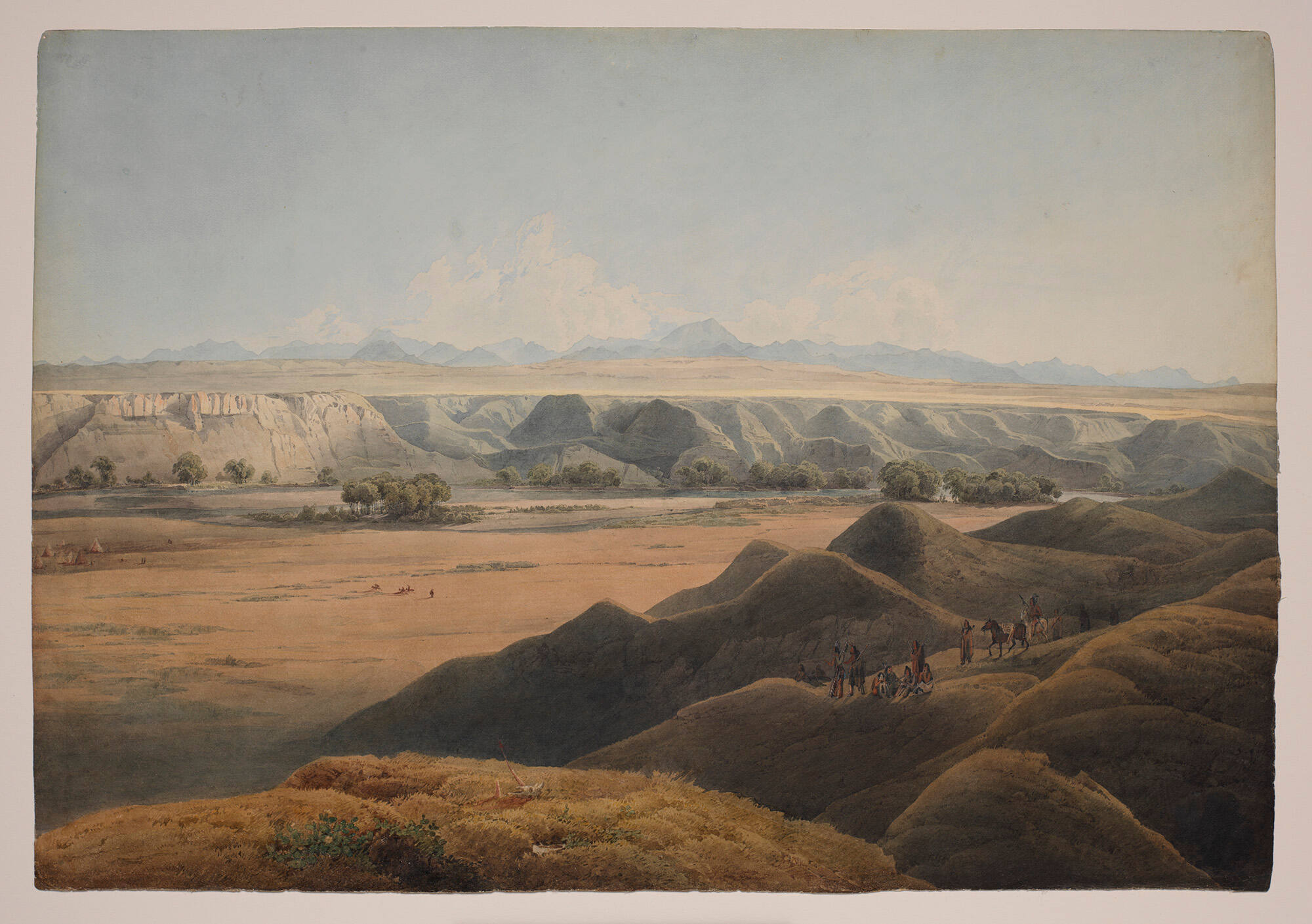 First Chain of the Rocky Mountains above Fort McKenzie