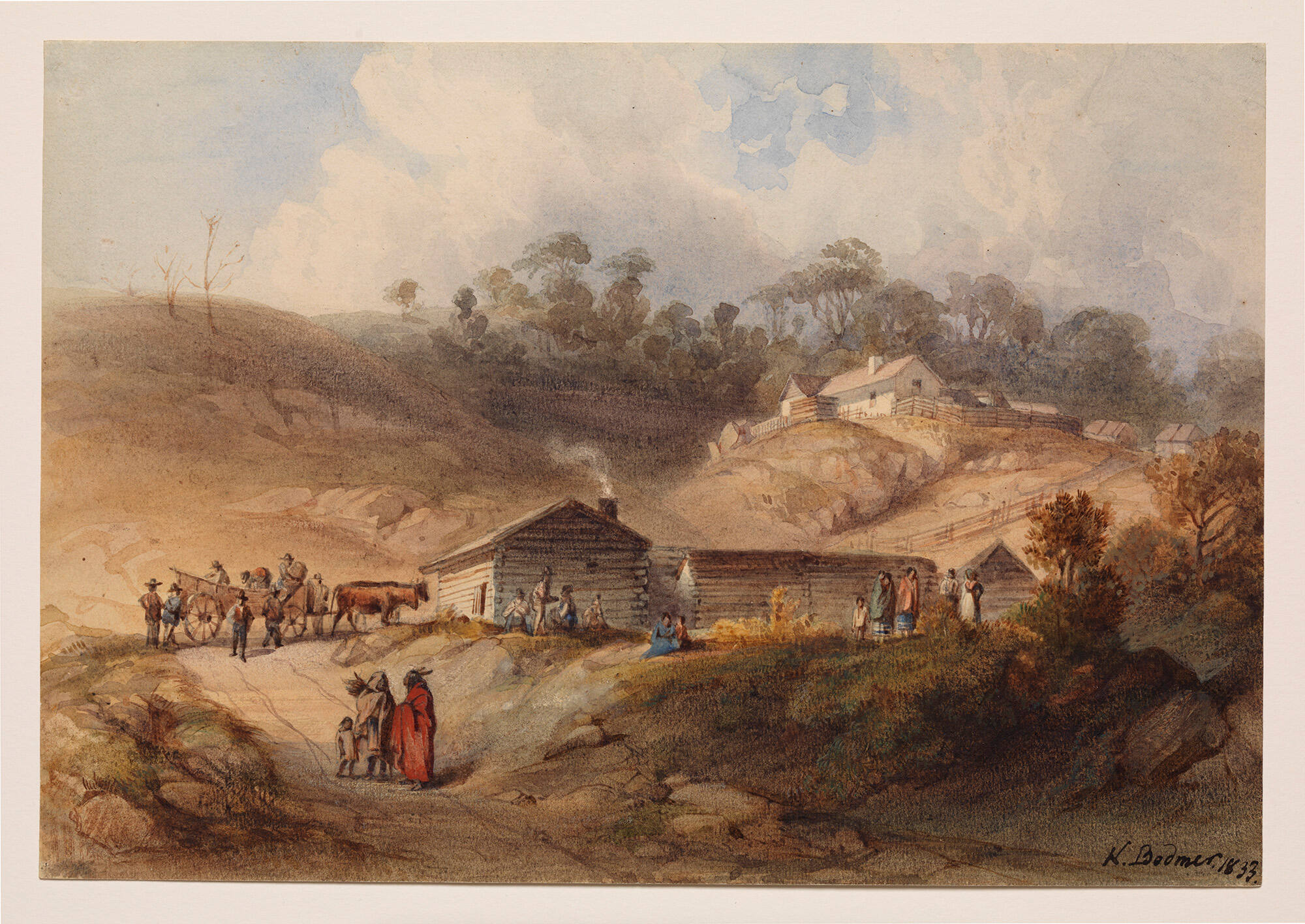 Bellevue Agency, Post of Major Dougherty