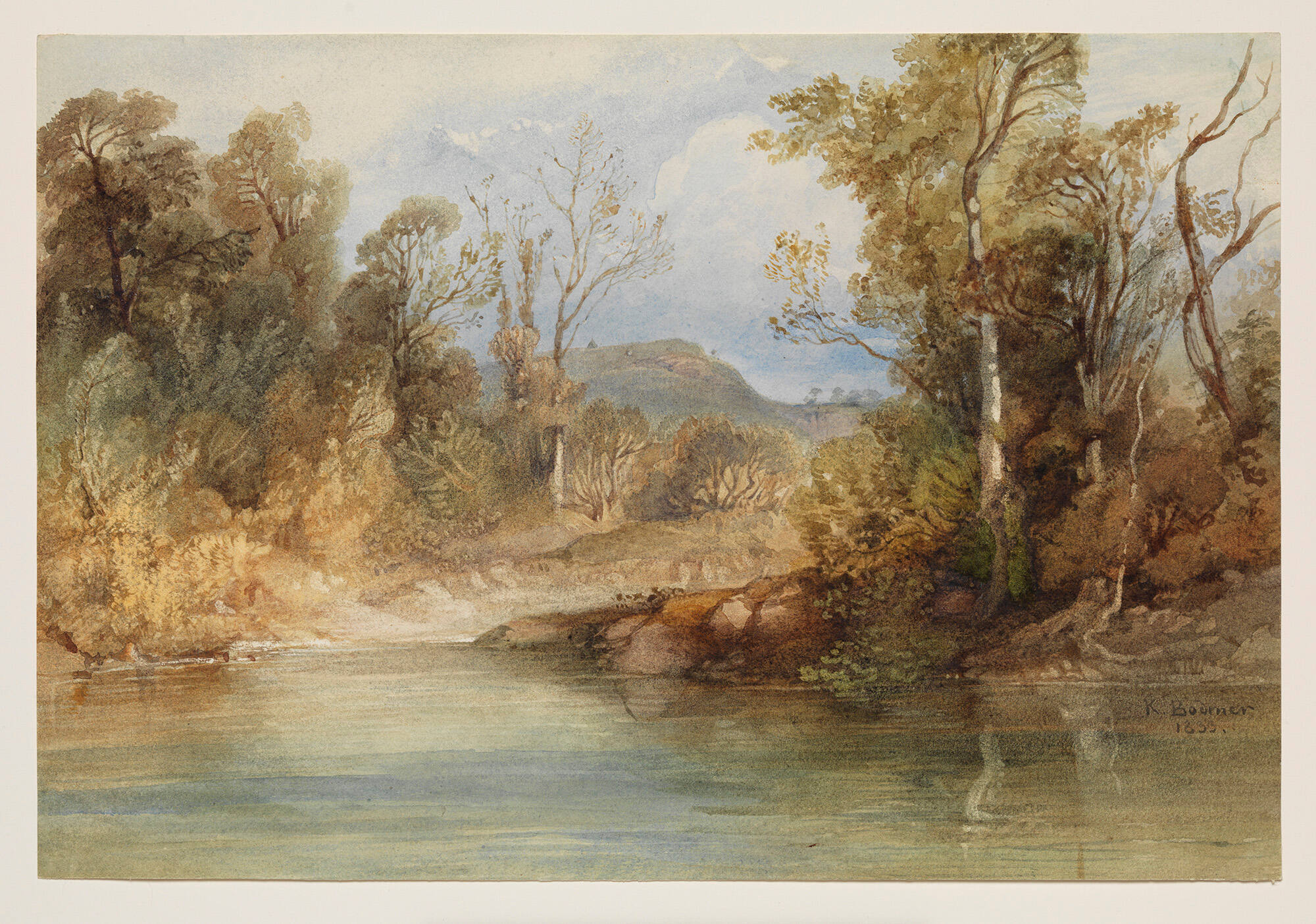 View on the Missouri, Blackbird's Grave