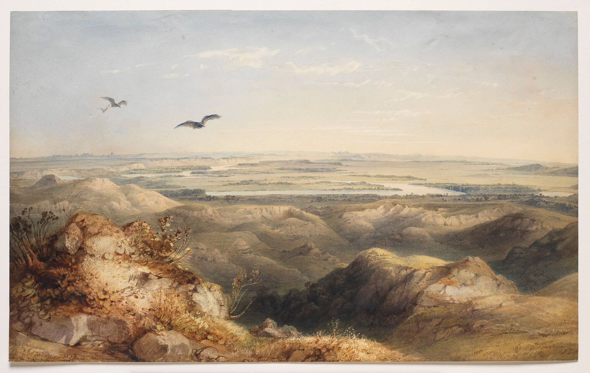 Junction of the Yellowstone and the Missouri