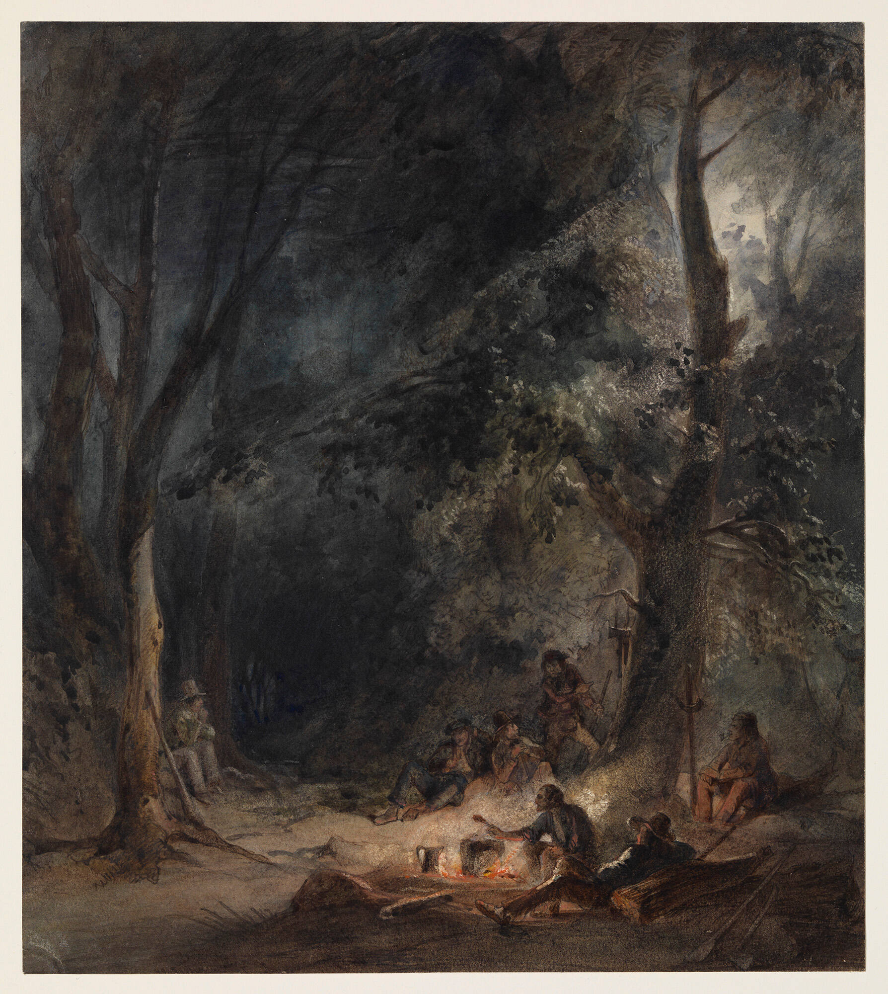 A Stop; Evening Bivouac