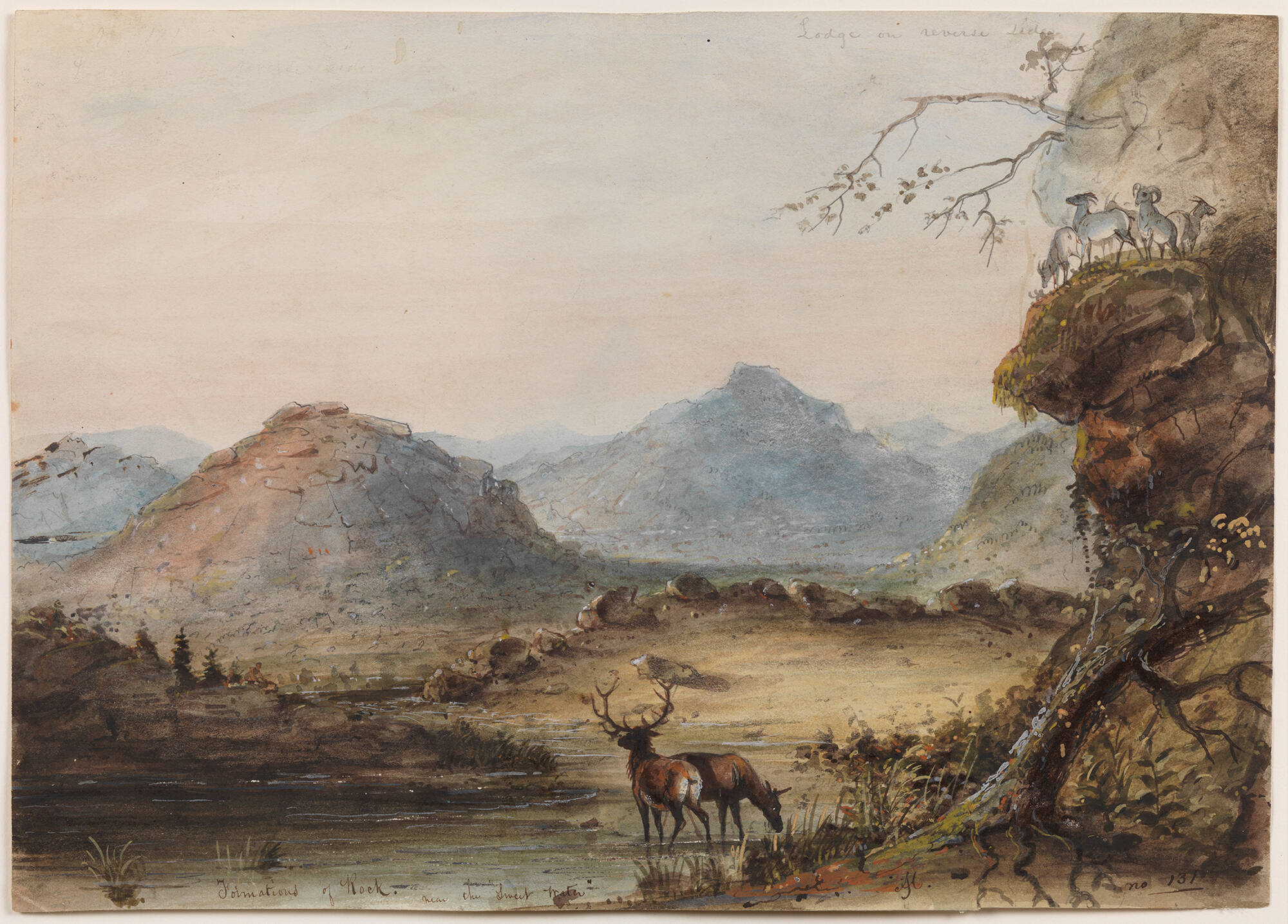 Formation of Rock Near the Sweet Water