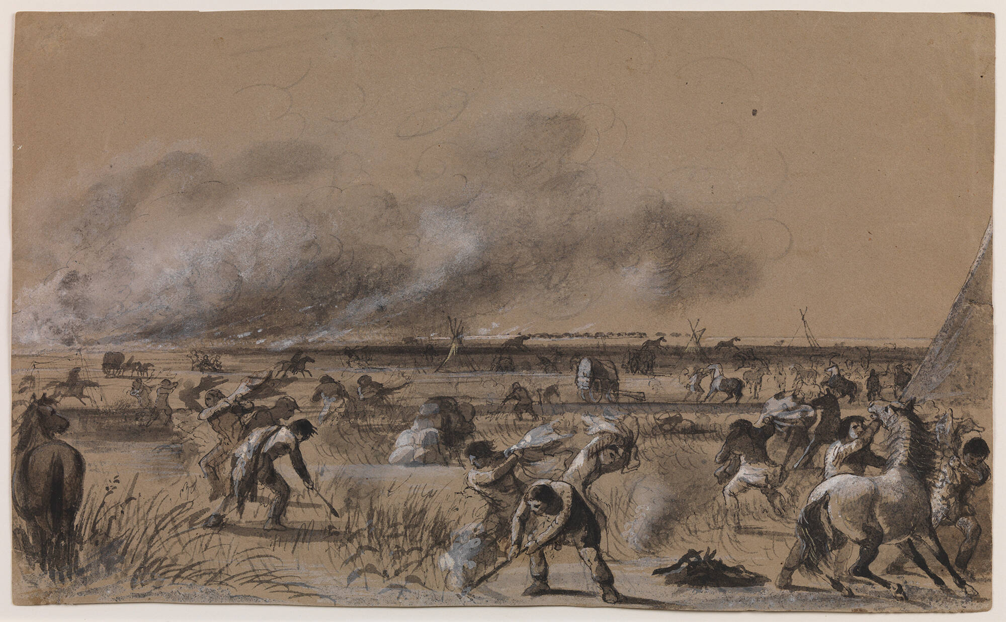 Fire on the Prairie – Setting Fire to Camp