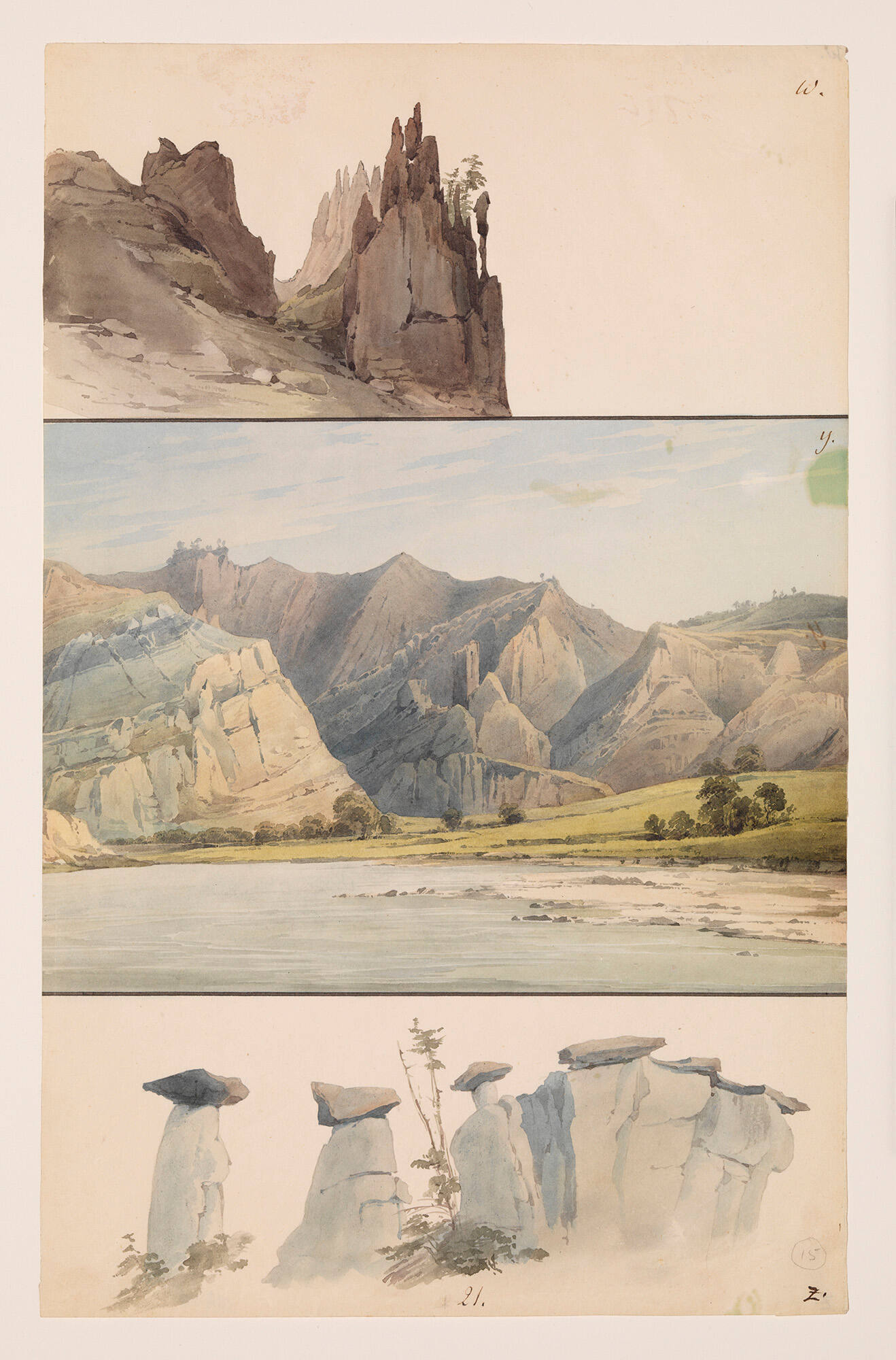 Rock Formations on the Upper Missouri